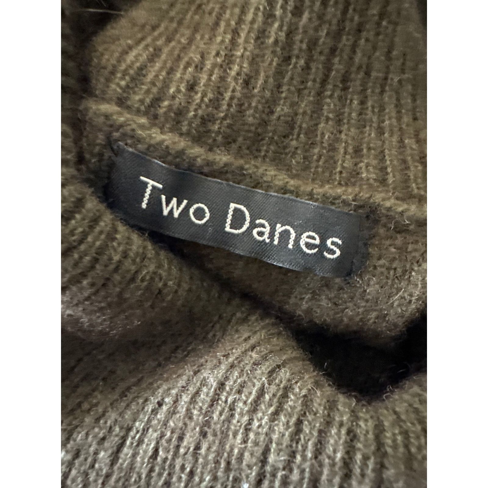 Other TWO DANES Yak & Merino Wool Ribbed Tunic Turtleneck Sweater Size S / US 4 / IT 40 - 7 Thumbnail