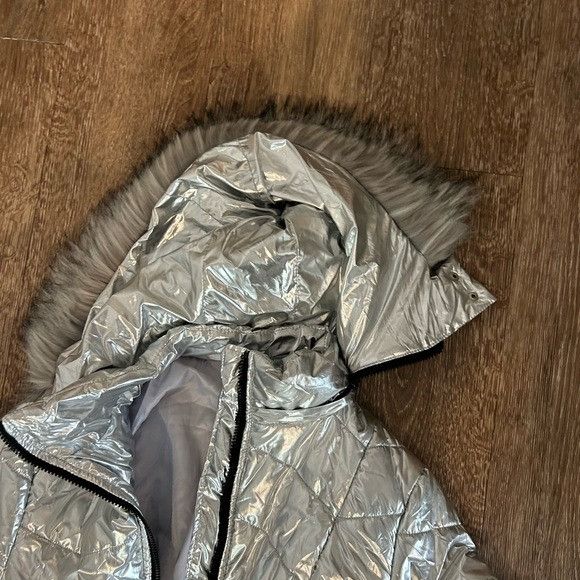 Other Silver Hooded Snowsuit Size XS / US 0-2 / IT 36-38 - 7 Thumbnail
