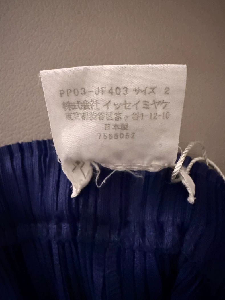 Issey Miyake Issey Miyake Blue irregular-shaped pants Size 25" / US 0 / IT 36 - 4 Thumbnail