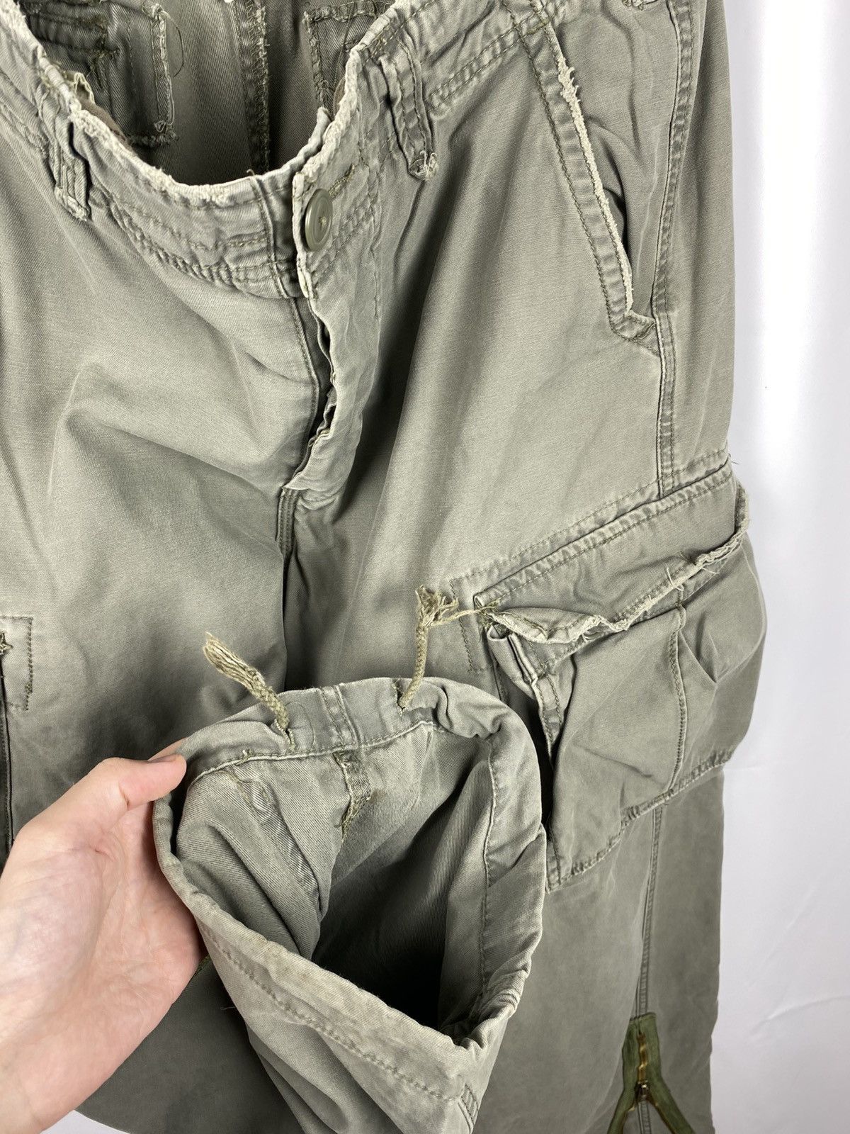 Abercrombie & Fitch Abercrombie & Fitch Paratrooper Pants Vintage Cargo size 32 Size US 32 / EU 48 - 16 Thumbnail
