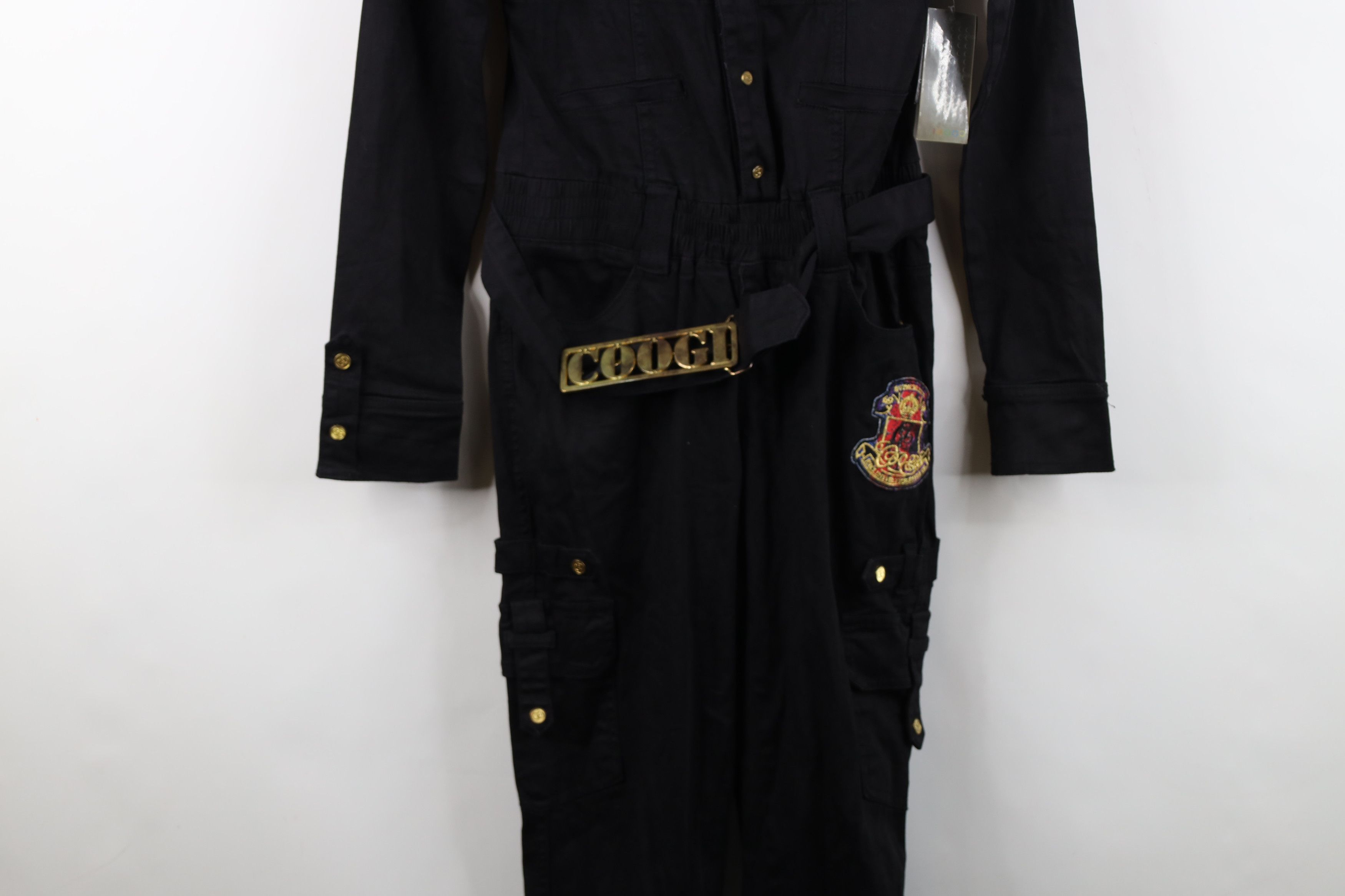 Coogi Deadstock Vintage Y2K Coogi Womens Stretch Denim Coveralls Size M / US 6-8 / IT 42-44 - 4 Thumbnail