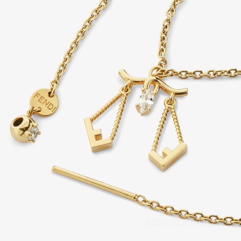 Fendi o1loc1c0824 Size: OS / Astrology Set in Golden Size ONE SIZE - 5 Thumbnail