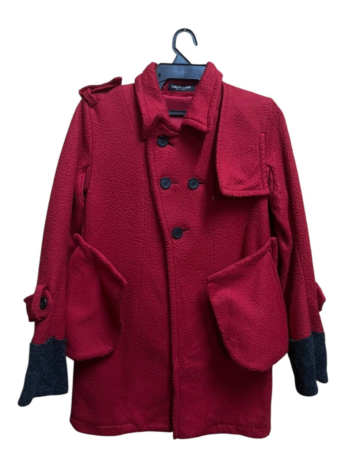 Undercover Vintage aw96 Undercover Jun Takahashi Wool Coat Size S / US 4 / IT 40 - 1 Thumbnail