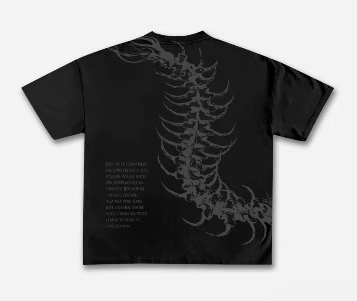Other Street Retro Punk Gothic Skeleton Tattoo Black T-Shirt Size US XXL / EU 58 / 5 - 1 Thumbnail