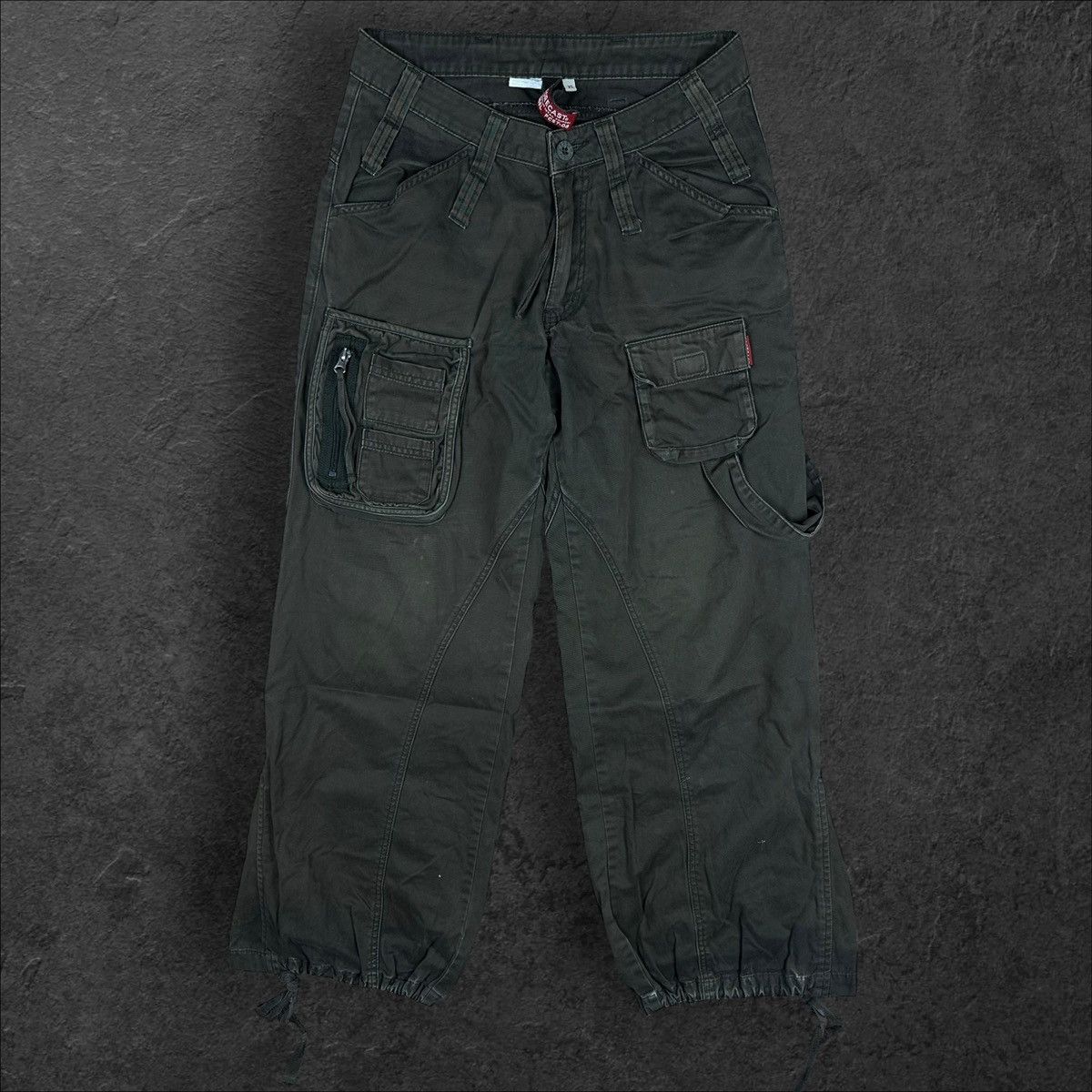 Vintage Vintage Forecast Utility Cargo Pants Military Woman’s Size 30" / US 8 / IT 44 - 2 Thumbnail