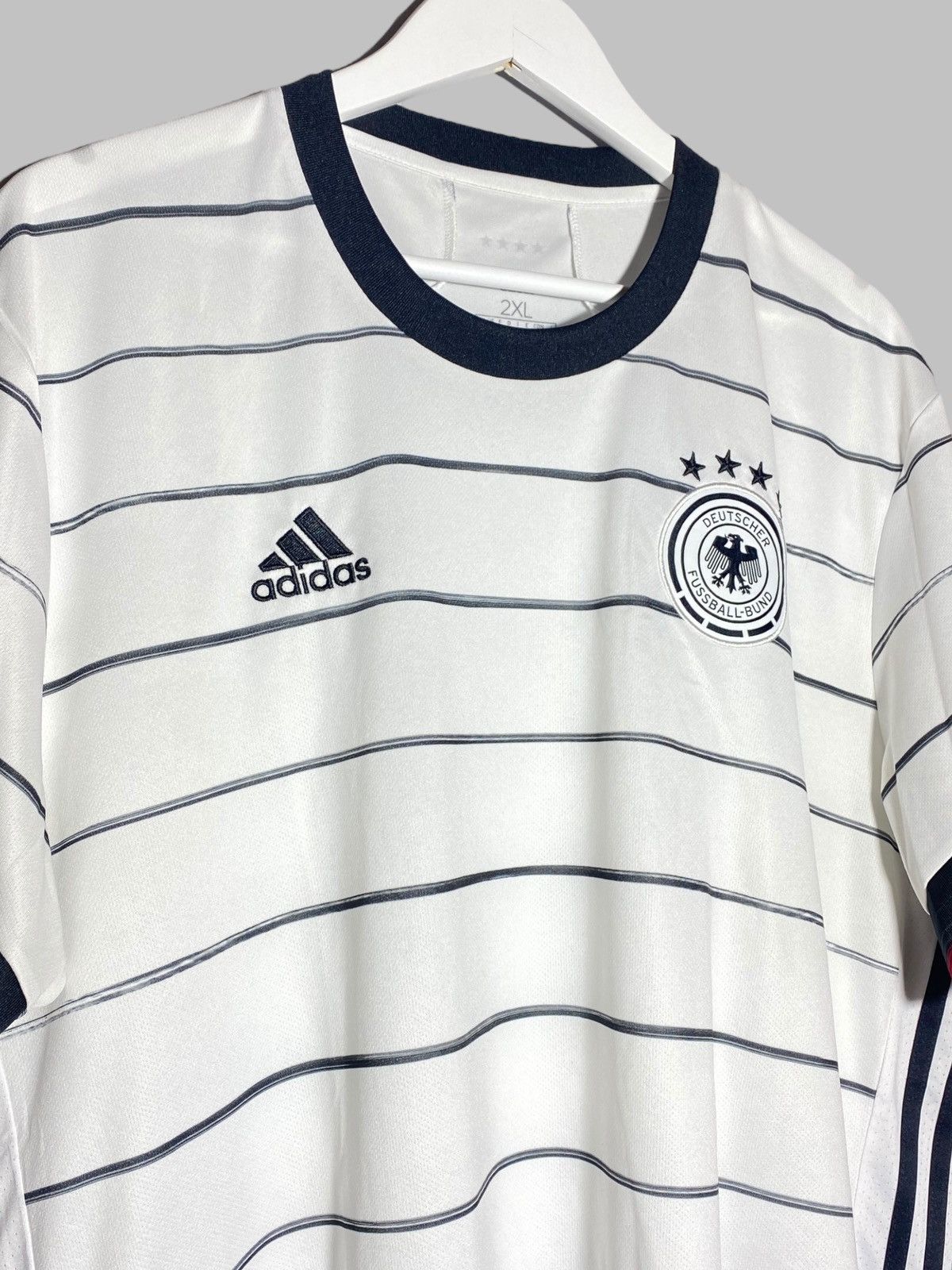 Adidas Adidas Germany 2020 Home Football Shirt Size US XXL / EU 58 / 5 - 3 Thumbnail