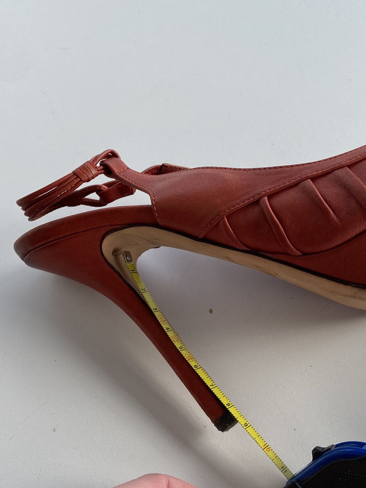 Christian Dior Monsieur Christian Dior vintage Heels brown patent leather Size US 6 / IT 36 - 22 Thumbnail
