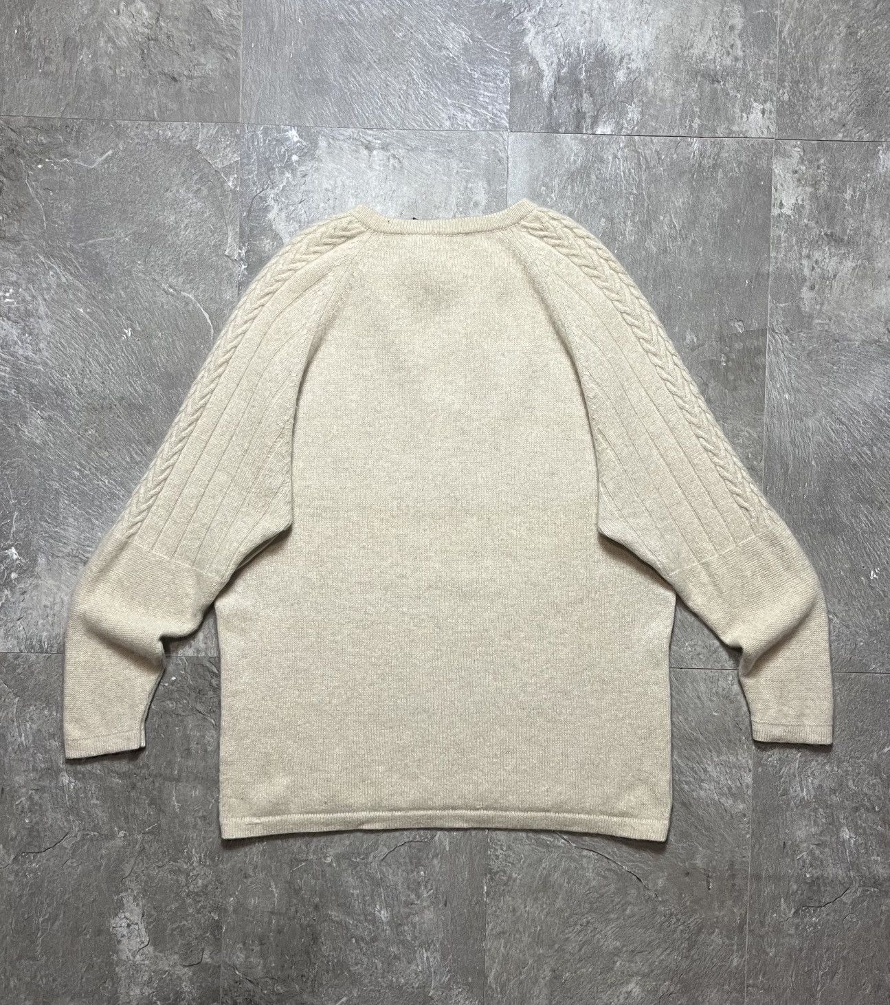 Brioni Brioni Roma Beige 100% Cashmere Crewneck Italy Rare Sweater Size US M / EU 48-50 / 2 - 5 Thumbnail