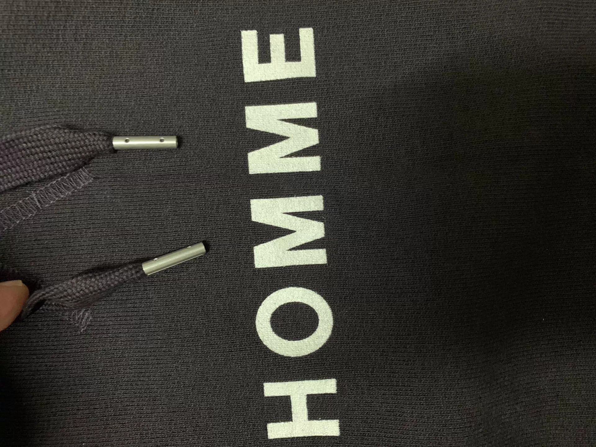 CDG by Comme des Garcons CDG HOMME Cotton Hooded Pullover Black Purple L Size US L / EU 52-54 / 3 - 3 Thumbnail