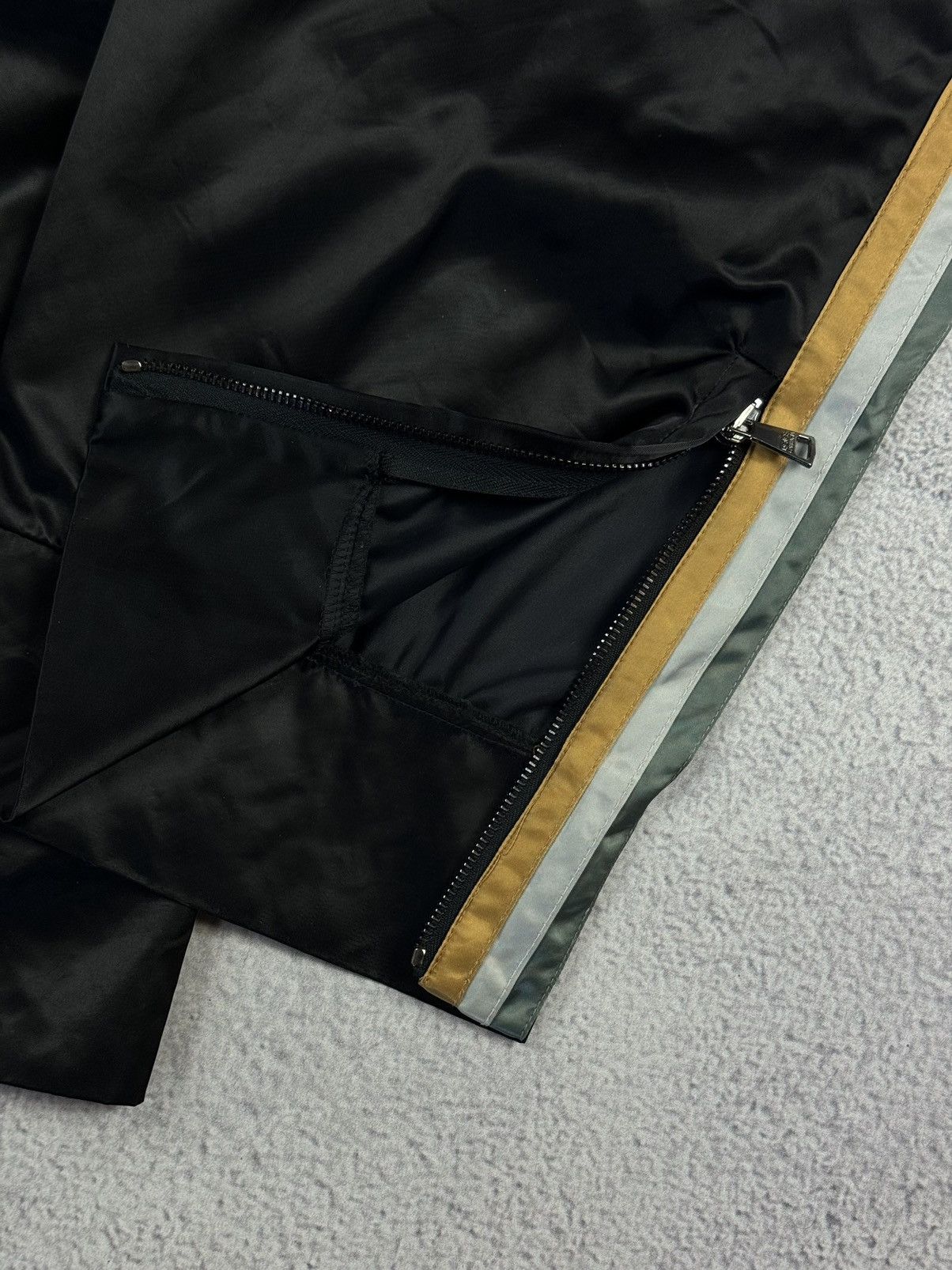 Designer × Dolce & Gabbana Dolce Gabbana Black Nylon Boxer Pants Three Strip Size US 34 / EU 50 - 4 Thumbnail