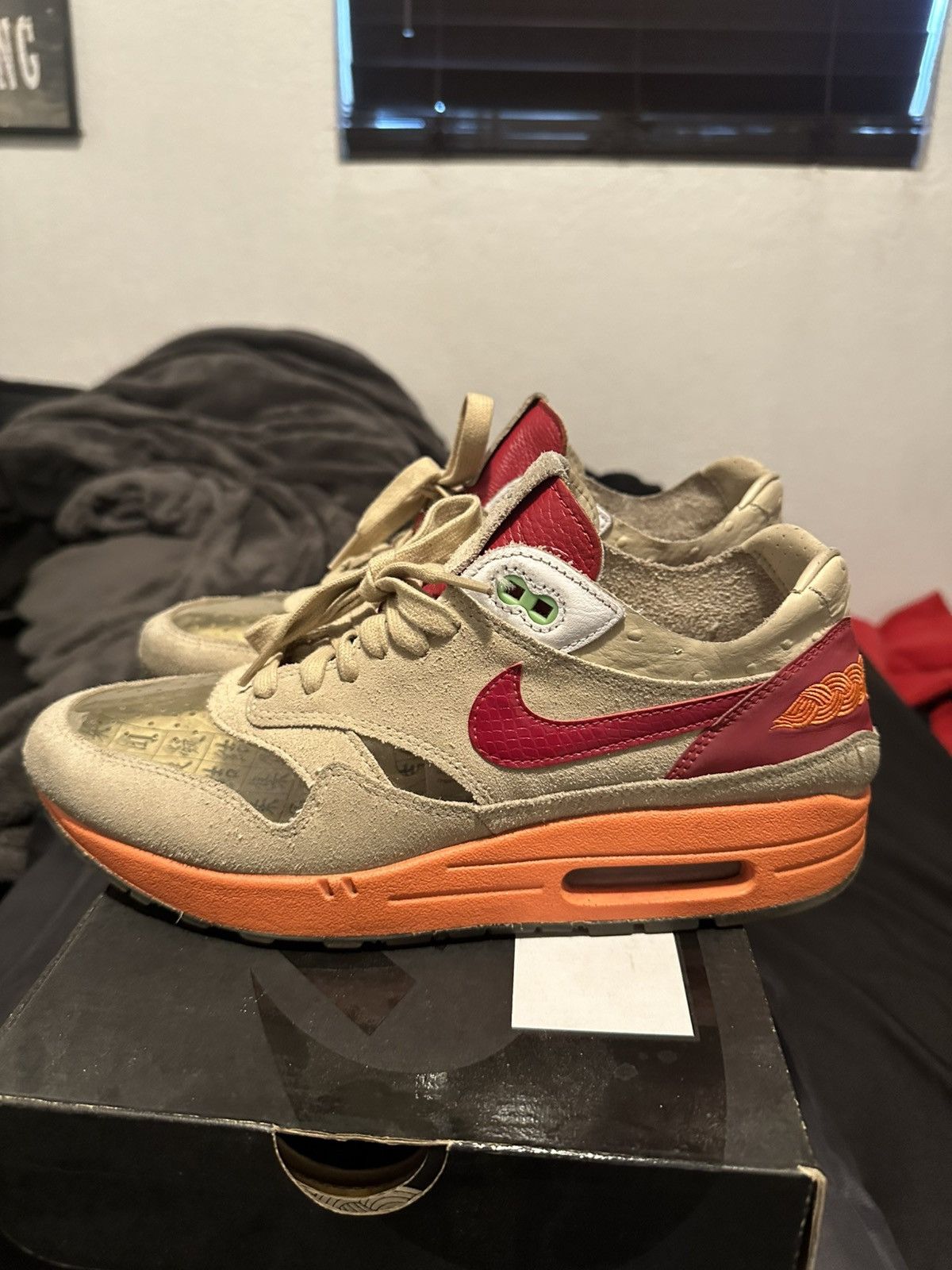 CLOT × Nike Air Max 1 / CLOT Size US 9.5 / EU 42-43 - 1 Thumbnail