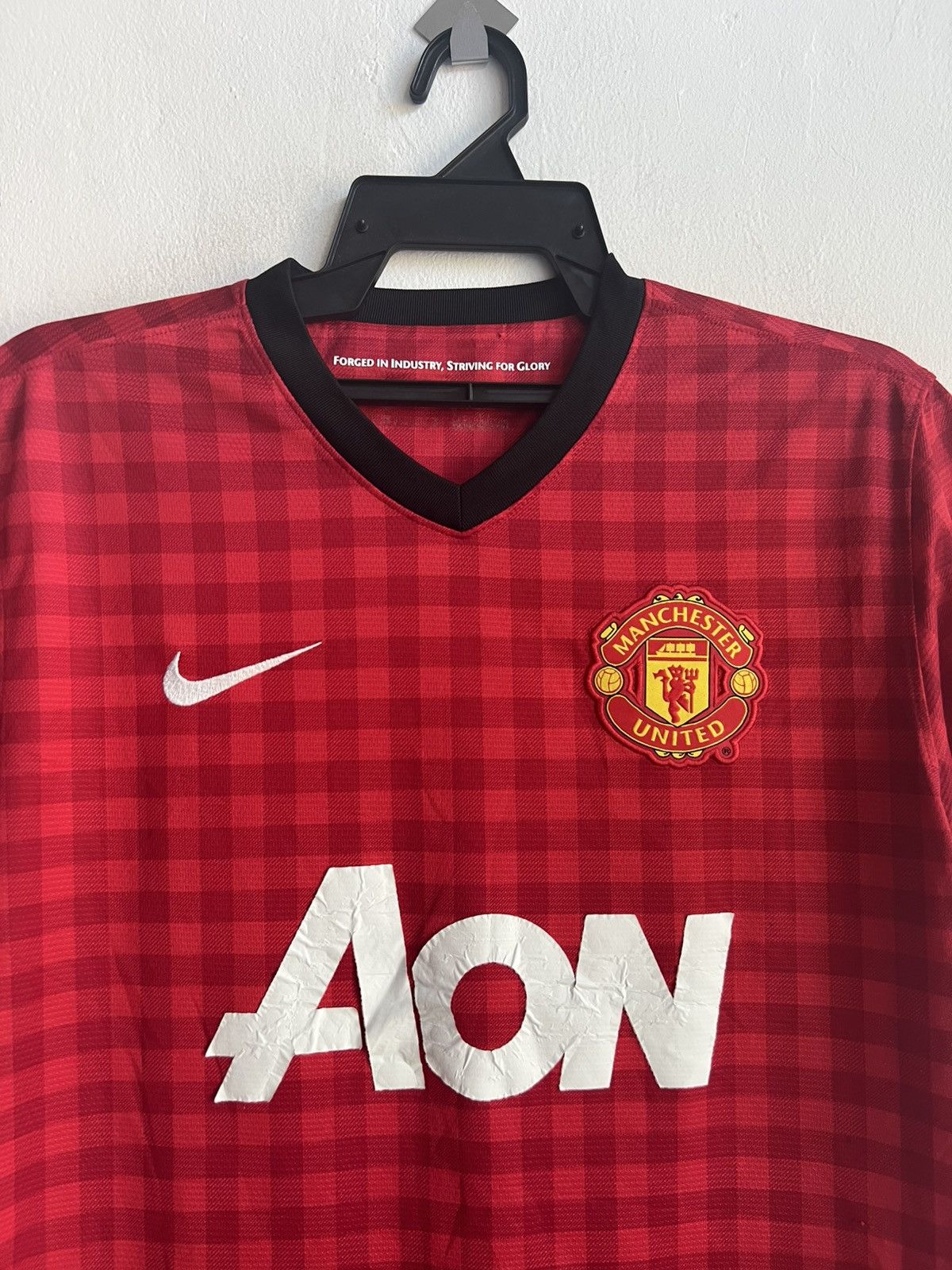 Nike Original 2012-13 Nike MU Home Dri-Fit Jersey Kagawa #26 Size US M / EU 48-50 / 2 - 2 Thumbnail