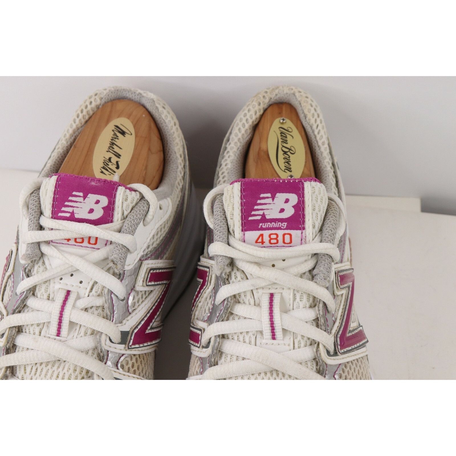 New Balance Vintage New Balance 480 Spell Out Running Jogging Shoes Size US 7.5 / IT 37.5 - 4 Thumbnail