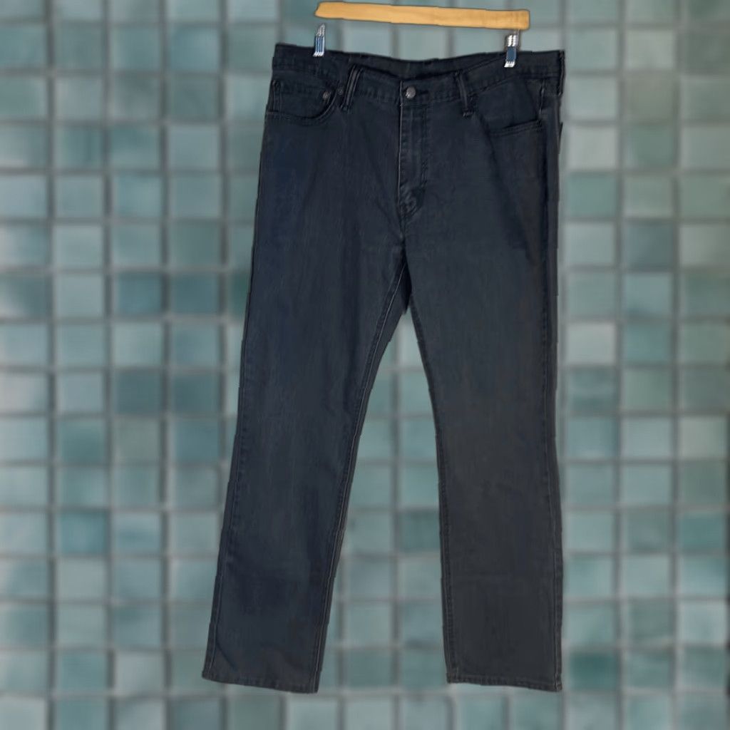 Levi's Levi’s Men’s 541 Black Straight Leg Jeans Denim W38 x L34 Size US 38 / EU 54 - 1 Thumbnail