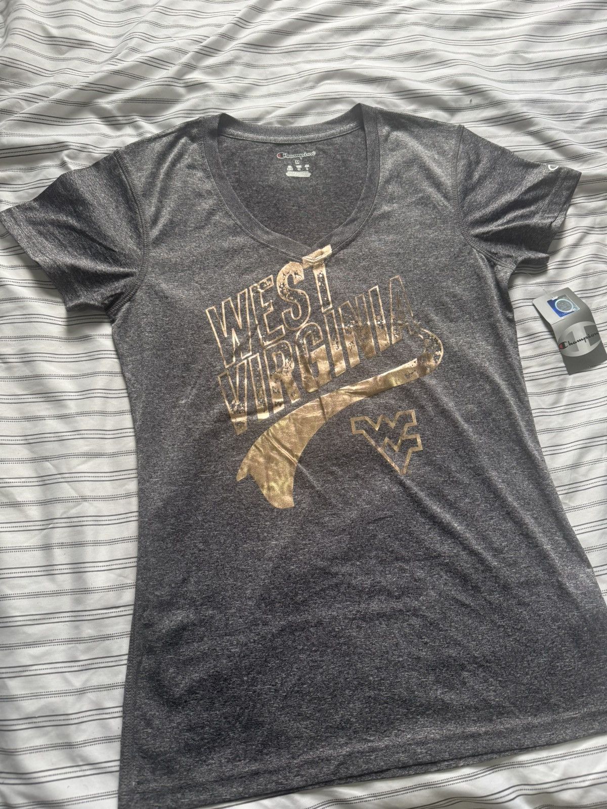 Champion Champion West Virginia Mountaineers Women’s T-Shirt Medium Size M / US 6-8 / IT 42-44 - 2 Thumbnail