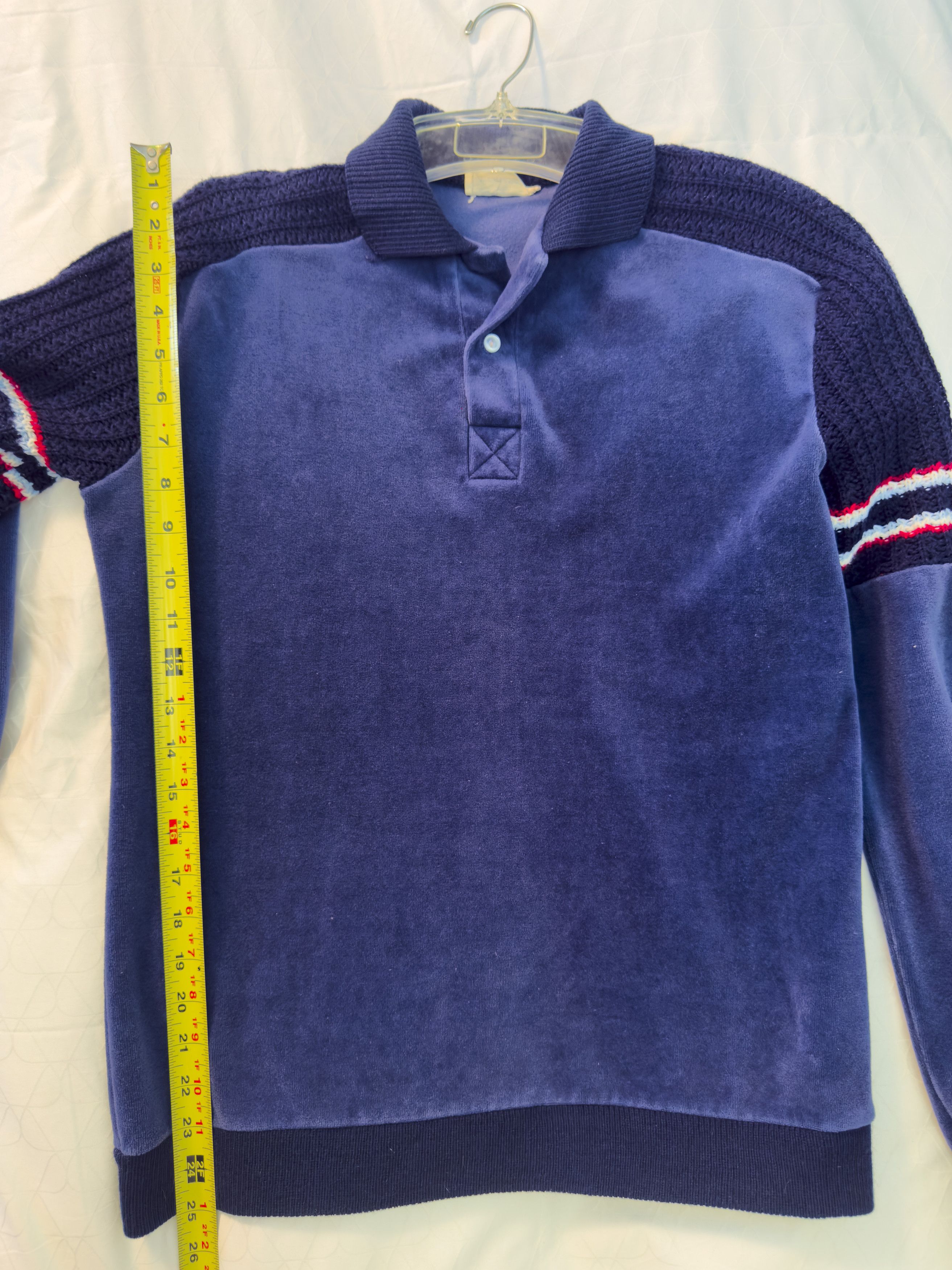 Other Vintage Westland Mills Velour Knit Panel Pullover Size US M / EU 48-50 / 2 - 9 Thumbnail