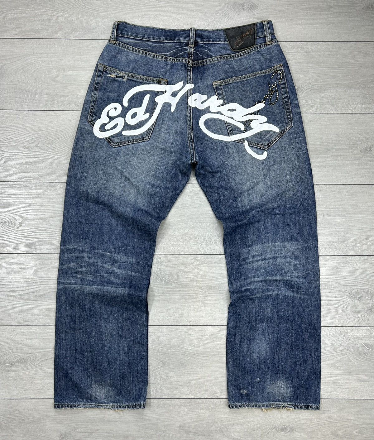 Ed Hardy Ed Hardy Denim Jeans Size 34 Size US 34 / EU 50 - 2 Thumbnail