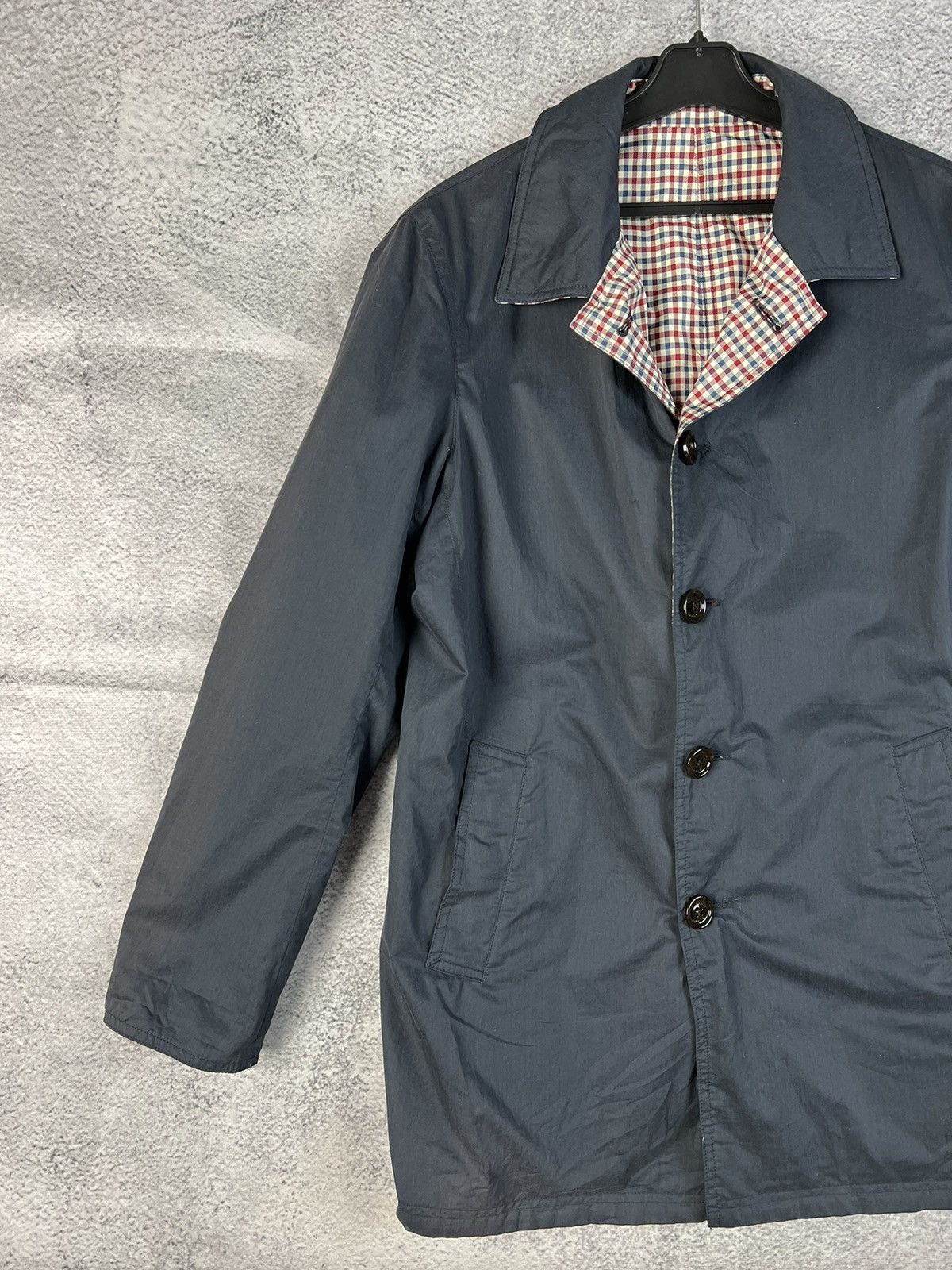 Designer × Hackett × New England Outerwear Hackett London two sided trench coat jacket Size US S / EU 44-46 / 1 - 5 Thumbnail
