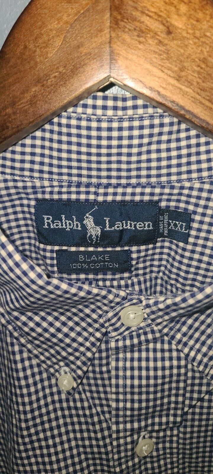 Polo Ralph Lauren Ralph Lauren Blake Long Sleeve Button Up Men's XXL Blue Size US XXL / EU 58 / 5 - 3 Thumbnail