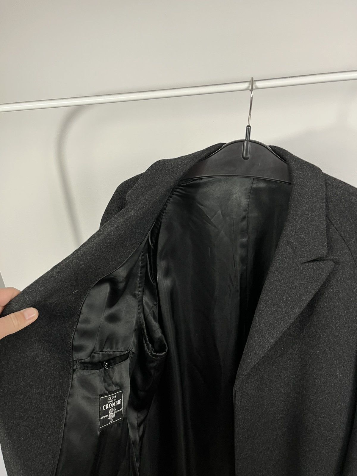 Other Vintage Men’s Wool Crombie Overcoat Wool Long Coat Size US XL / EU 56 / 4 - 9 Thumbnail