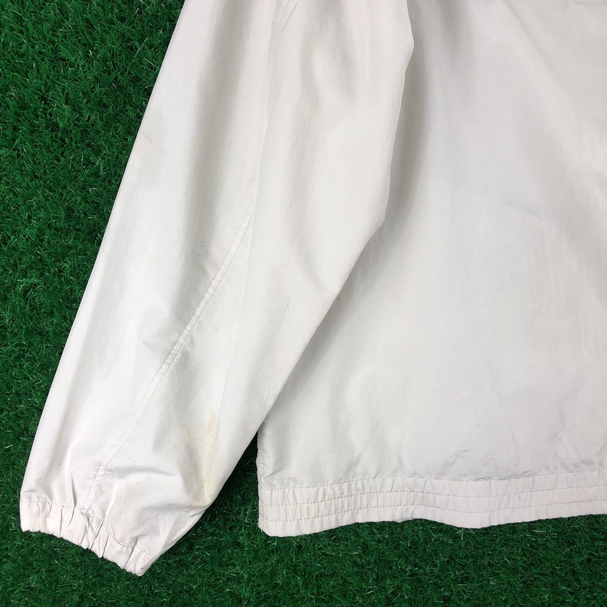 Japanese Brand × Vintage Vintage 90's First Down Zipper Nylon Light Jacket Size US L / EU 52-54 / 3 - 6 Thumbnail