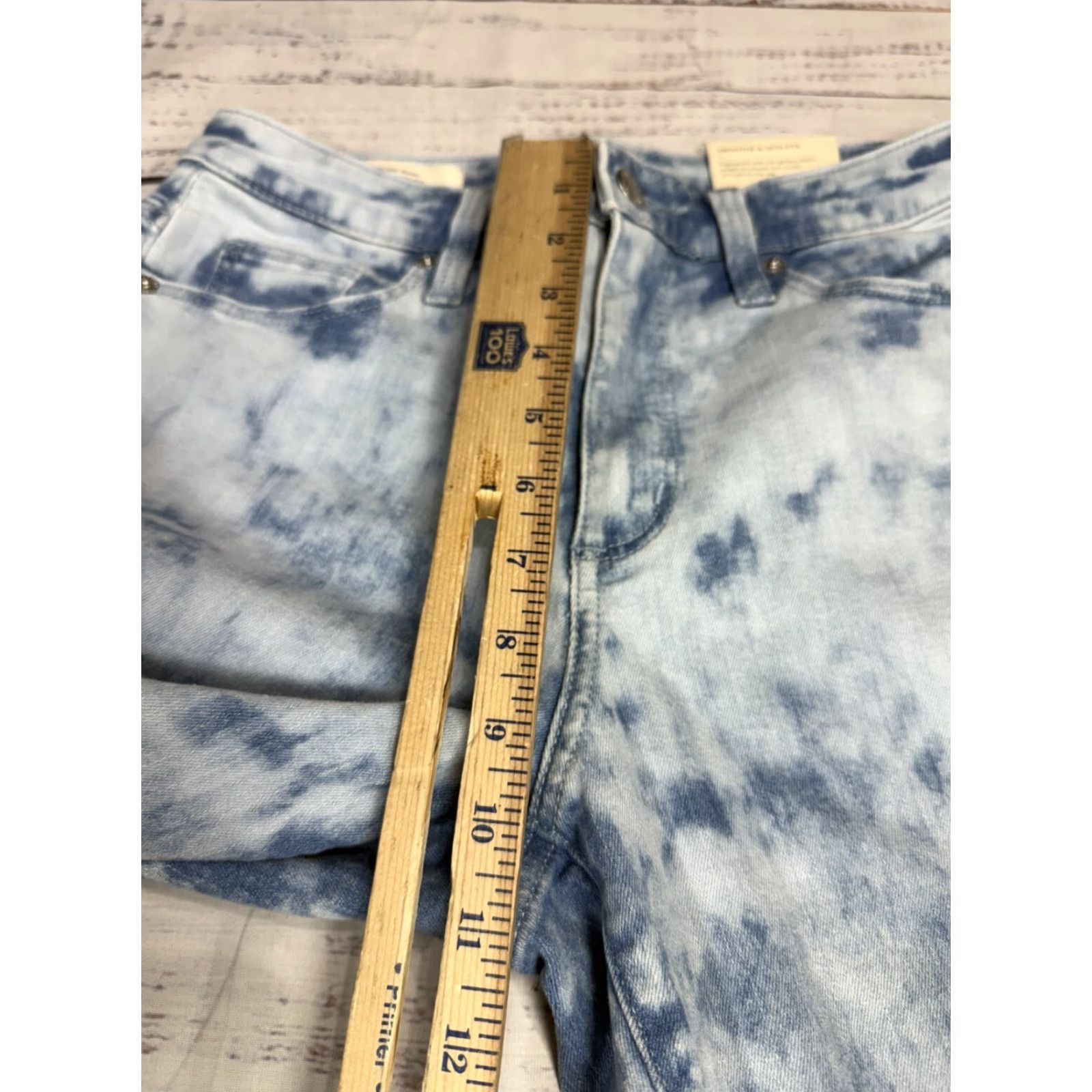 Vintage Universal Thread Skinny Jeans Acid Wash Ankle Cotton Womens 6 Blue NWT Reg Size 28" / US 6 / IT 42 - 3 Thumbnail