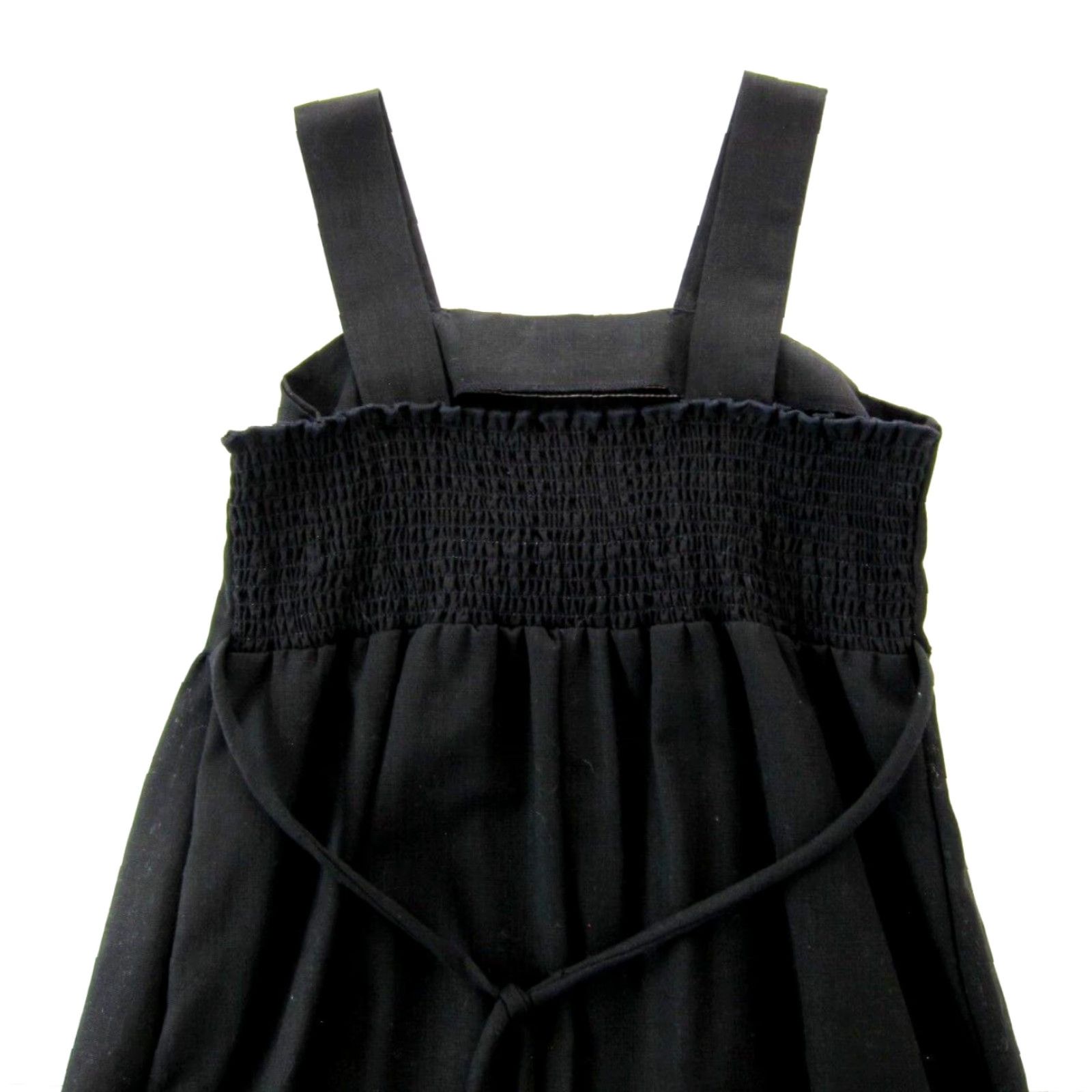 Vintage VINTAGE Black Orange Blue Green Cotton Pocket Tank Sun Apron Dress Medium Size M / US 6-8 / IT 42-44 - 5 Thumbnail