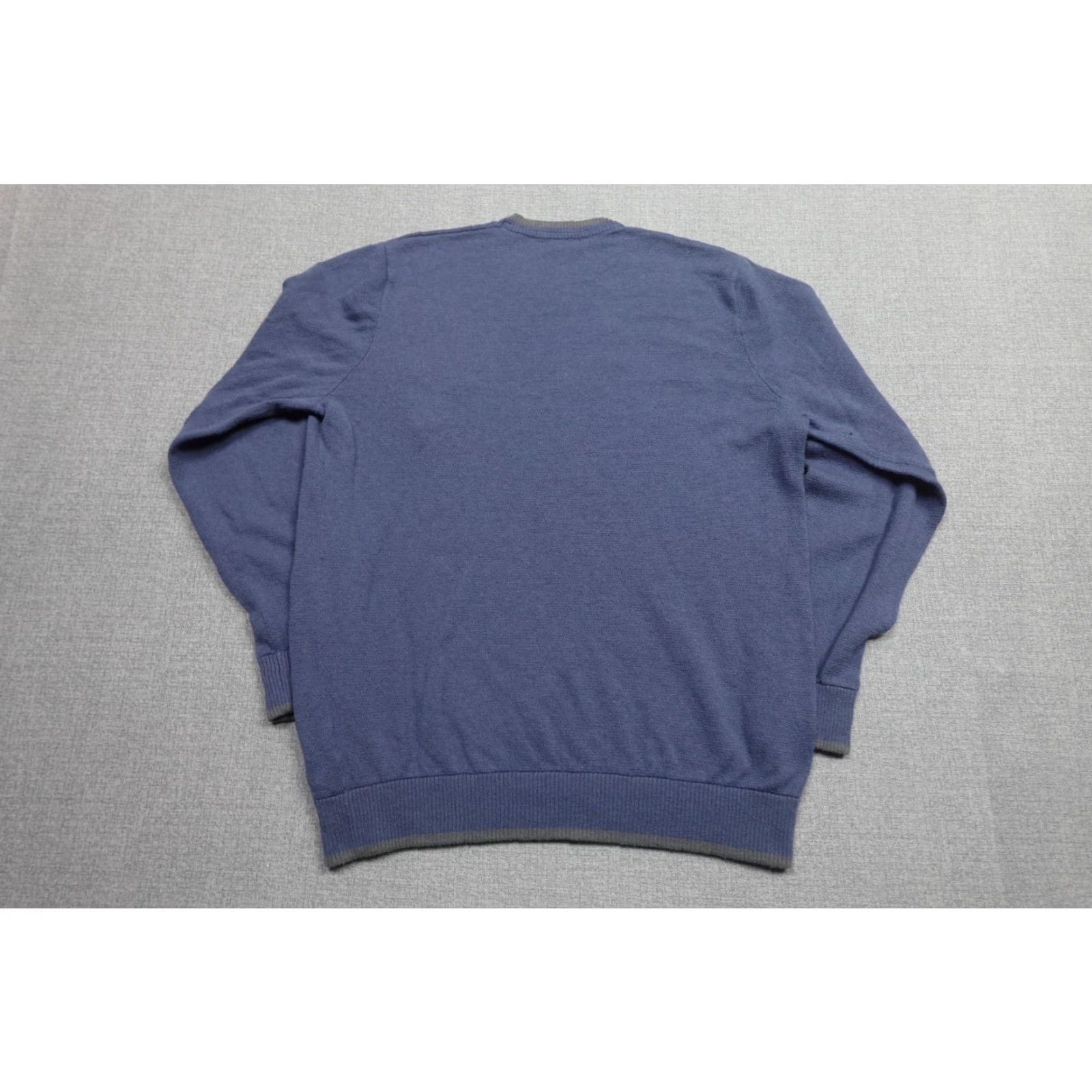 TravisMathew Travis Mathew Sweater Mens 2XL Blue Crewneck Wool Cashmere Pullover Golf Shirt Size US XXL / EU 58 / 5 - 4 Thumbnail