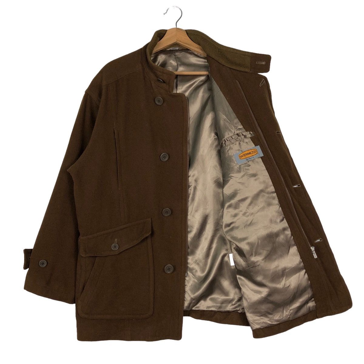 Issey Miyake 🔥VINTAGE WOOL JACKET INTERMEZZO ISSEY MIYAKE JAPAN Size US L / EU 52-54 / 3 - 11 Thumbnail