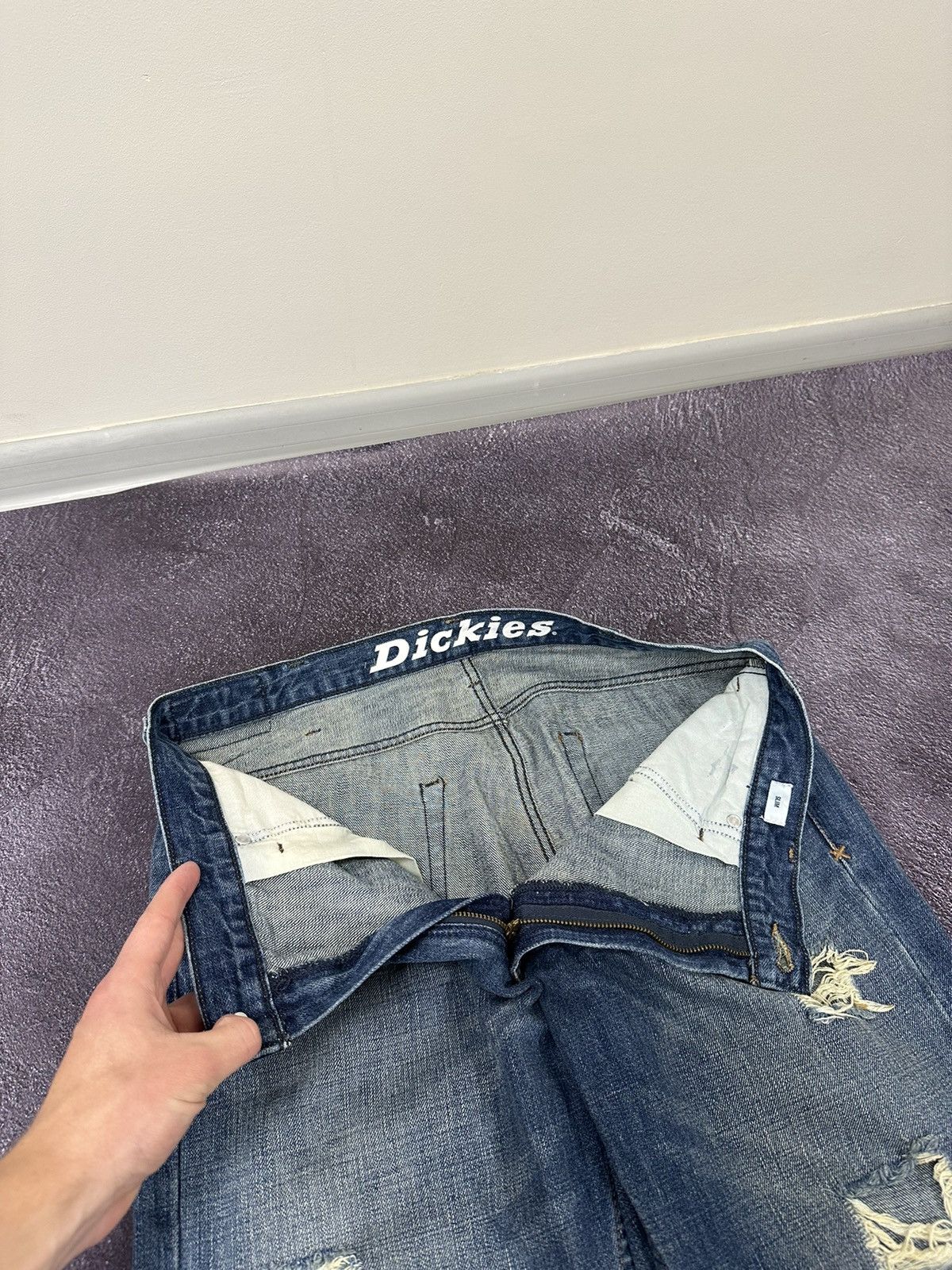 Dickies Vintage Dickies Distressed USA Faded Opium Work Hype Jeans Size US 34 / EU 50 - 11 Thumbnail