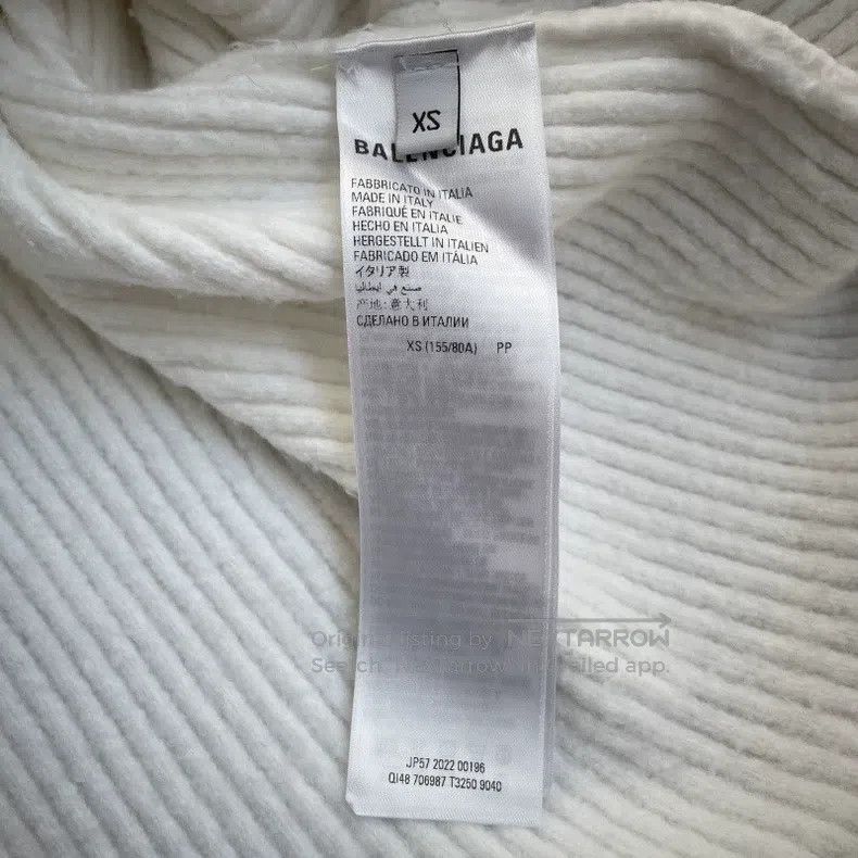 Balenciaga Balenciaga Logo letter print casual sweater Size XS / US 0-2 / IT 36-38 - 5 Thumbnail