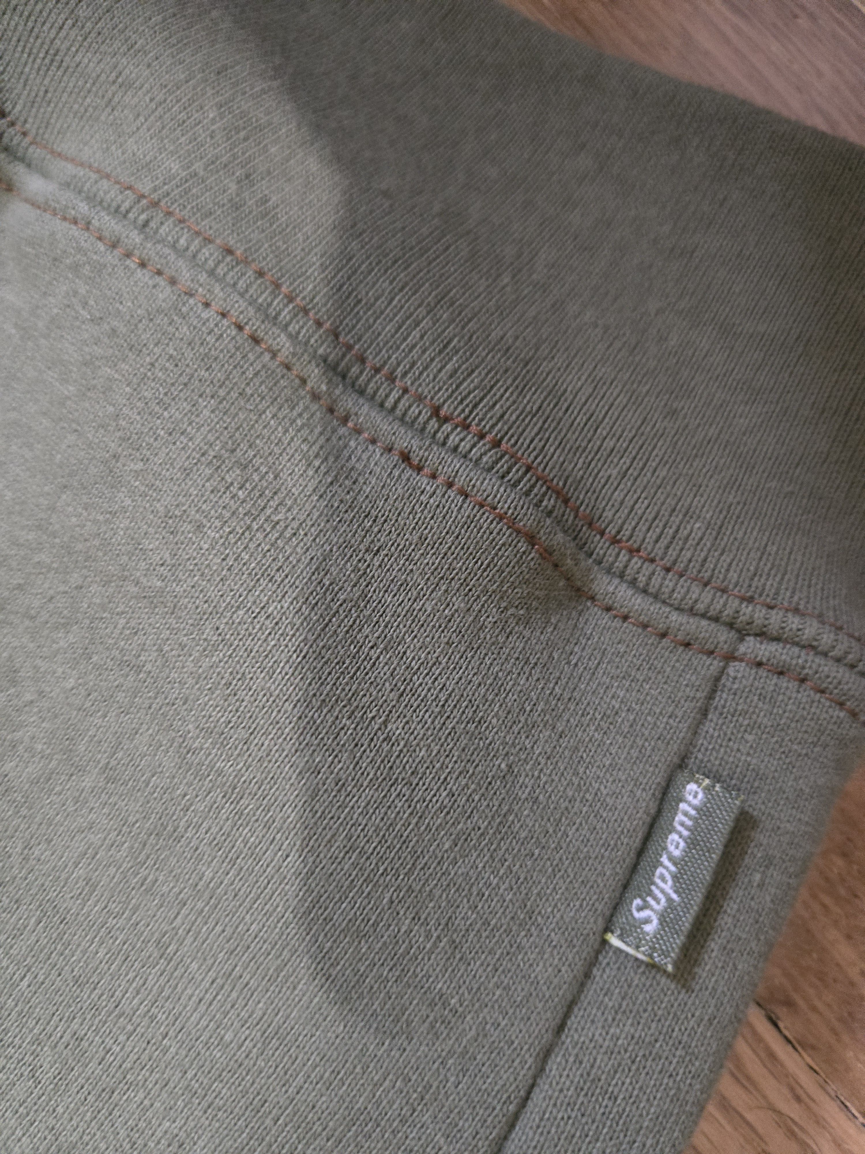 Supreme Split Crewneck sweater Green/Brown Size US L / EU 52-54 / 3 - 3 Thumbnail