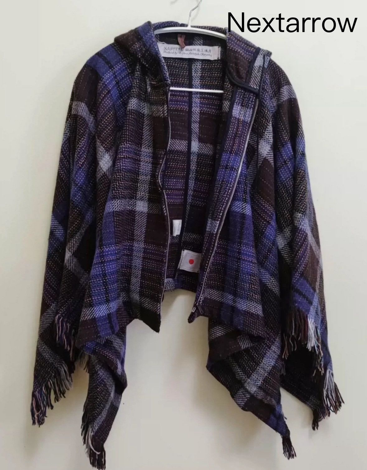 Kapital KAPITAL Women's Okayama Island Wool Tassel Cloak Size US XL / EU 56 / 4 - 1 Thumbnail