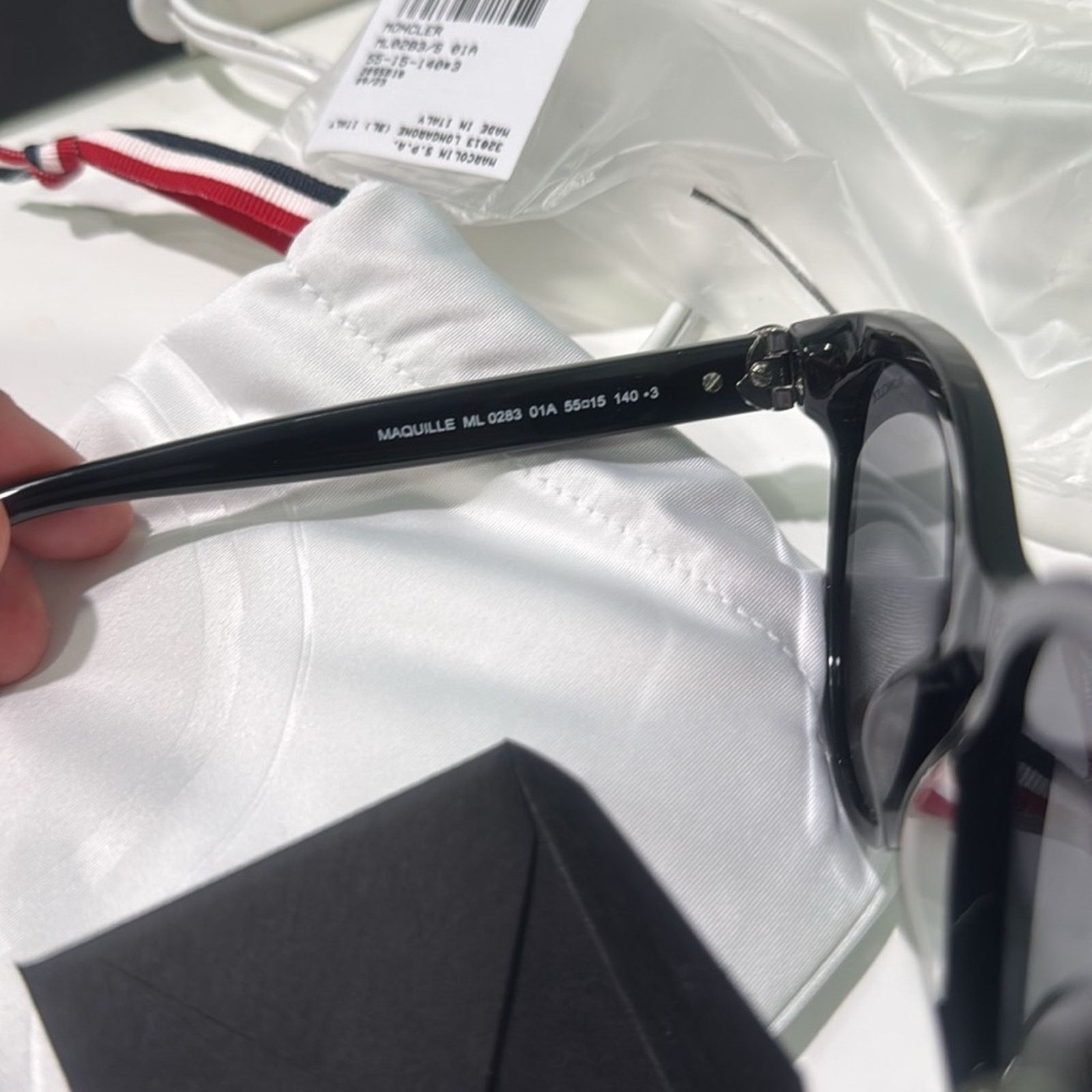 Moncler Moncler 55MM Cat Eye Sunglasses Black Size ONE SIZE - 11 Thumbnail