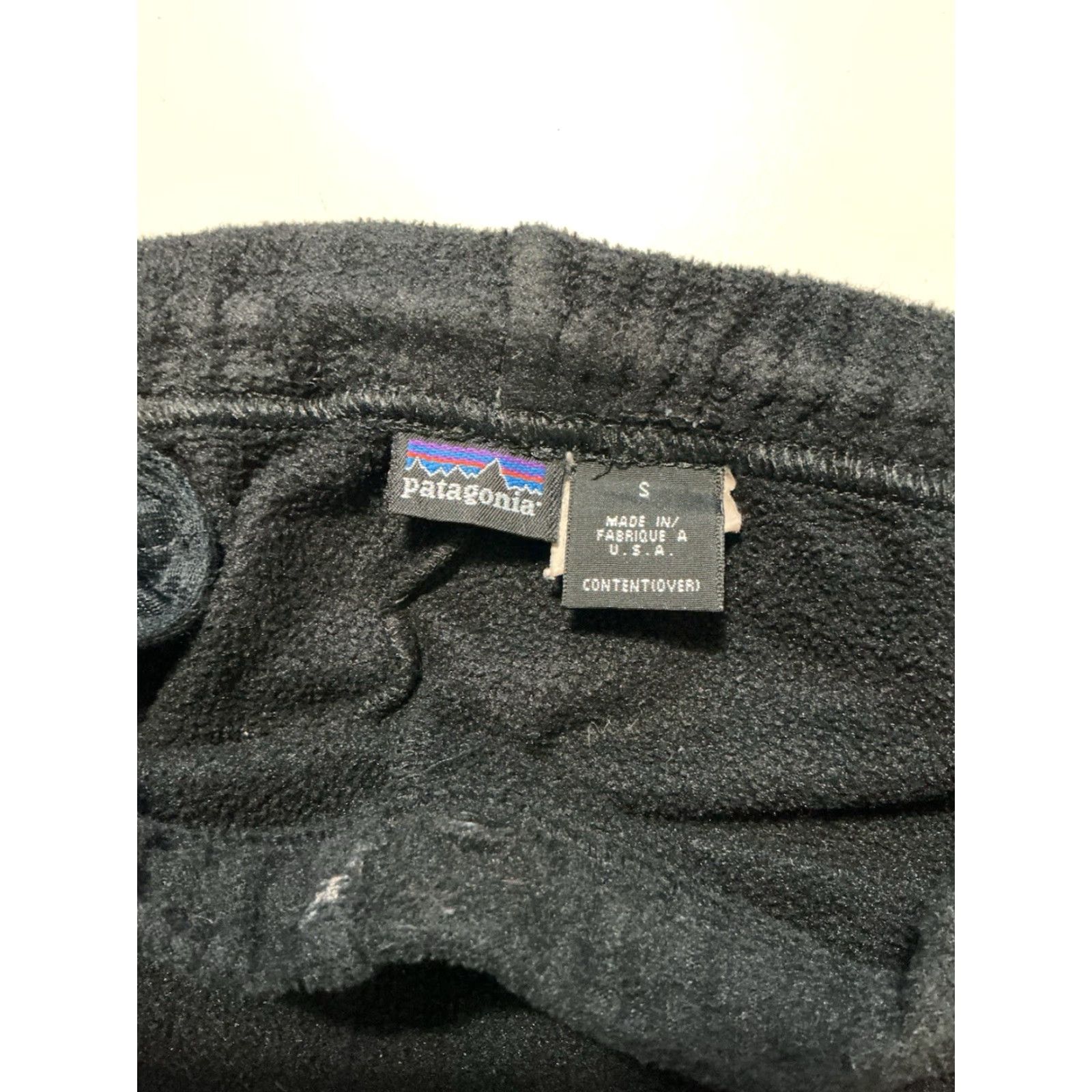 Patagonia VINTAGE Patagonia Pants Fleece Snap Pocket Outdoor Made In USA Black Sz S Men Size US 29 - 4 Thumbnail