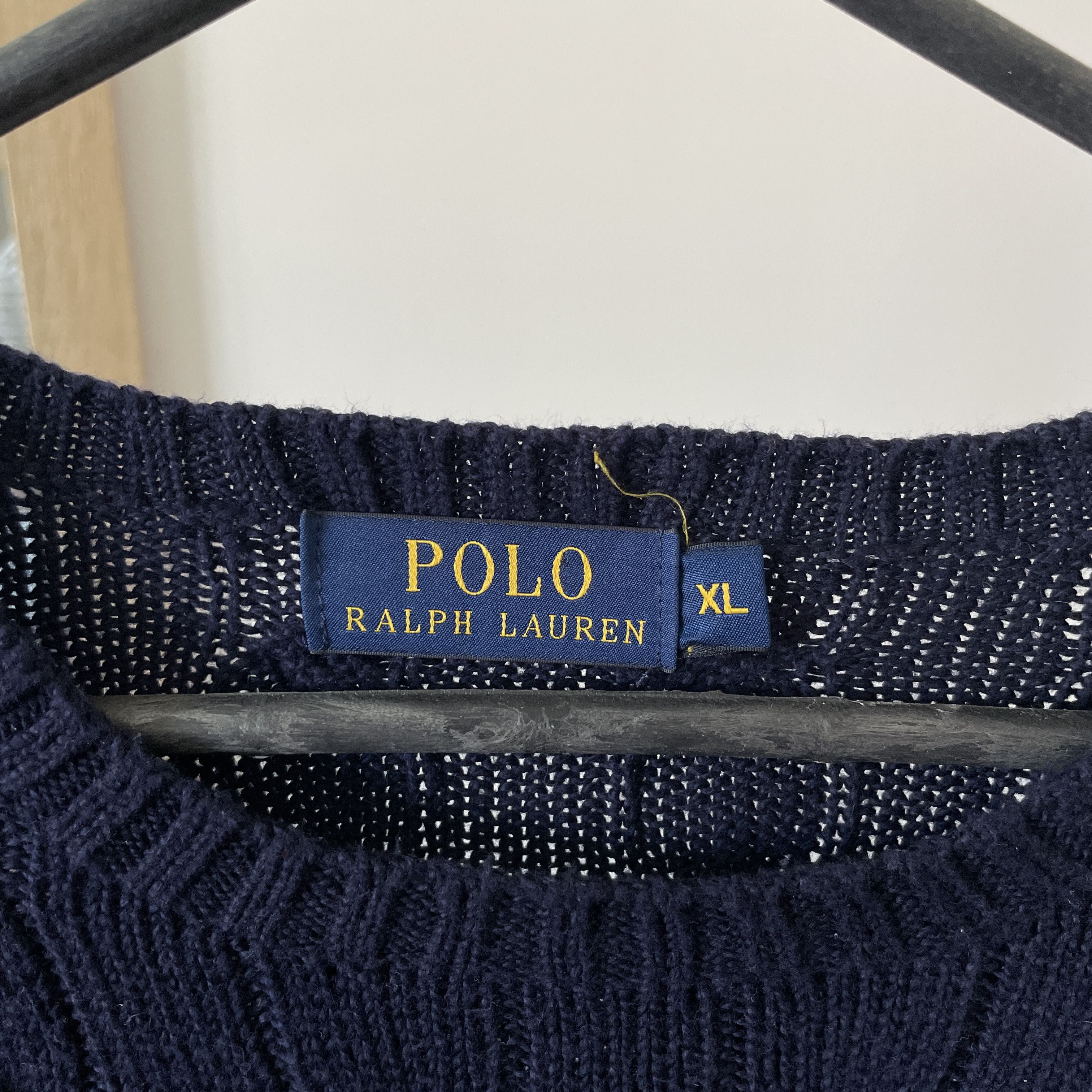 Polo Ralph Lauren Polo Ralph Lauren Cable Knit Sweater Size XL Size US XL / EU 56 / 4 - 5 Thumbnail