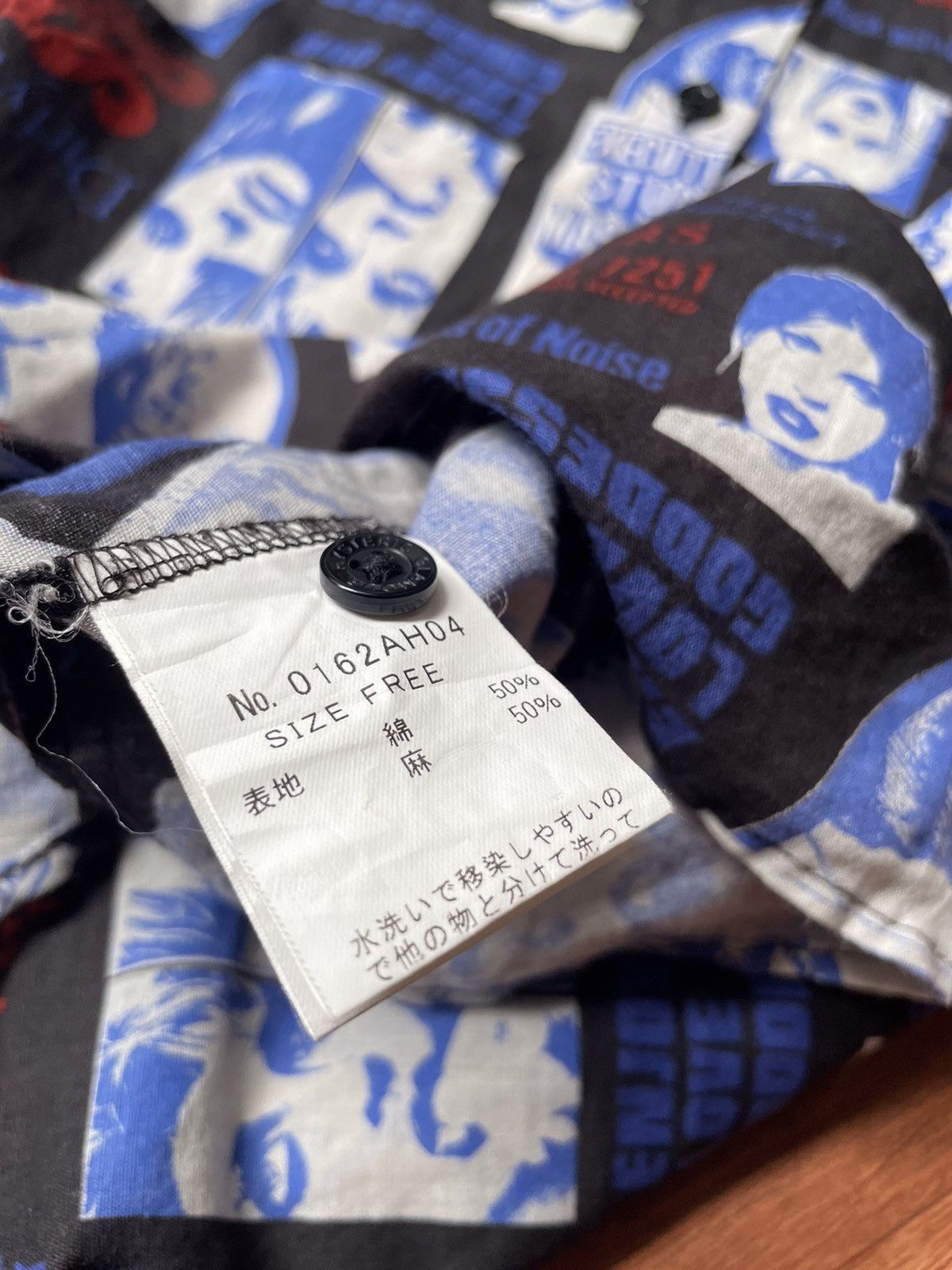 Beauty Beast × Hysteric Glamour × Japanese Brand RARE Hysteric glamour x Courtney Love Size US M / EU 48-50 / 2 - 9 Thumbnail