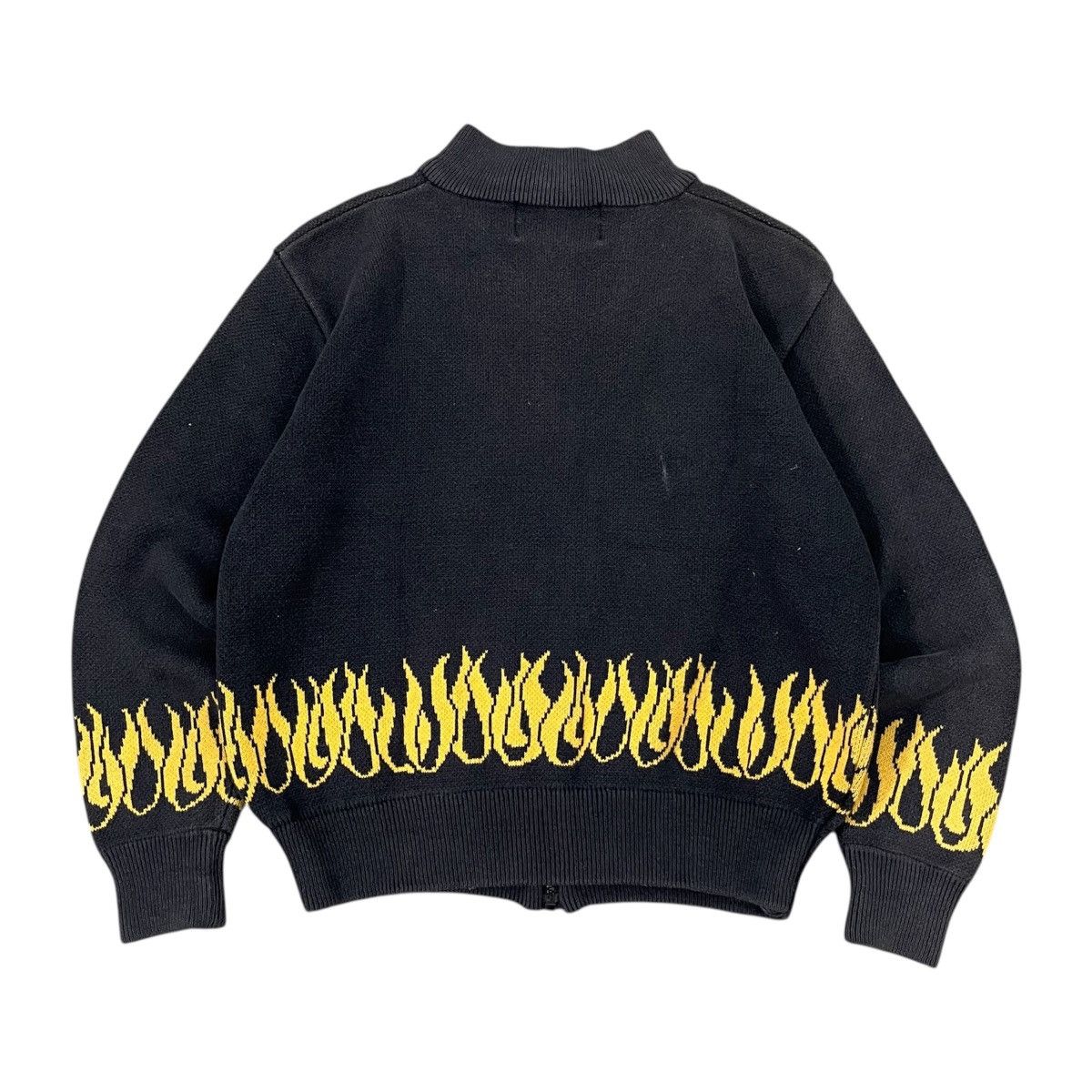 Harley Davidson Harley Davidson FREDOM Knitted Jacket Flame Pattern Size US M / EU 48-50 / 2 - 4 Thumbnail
