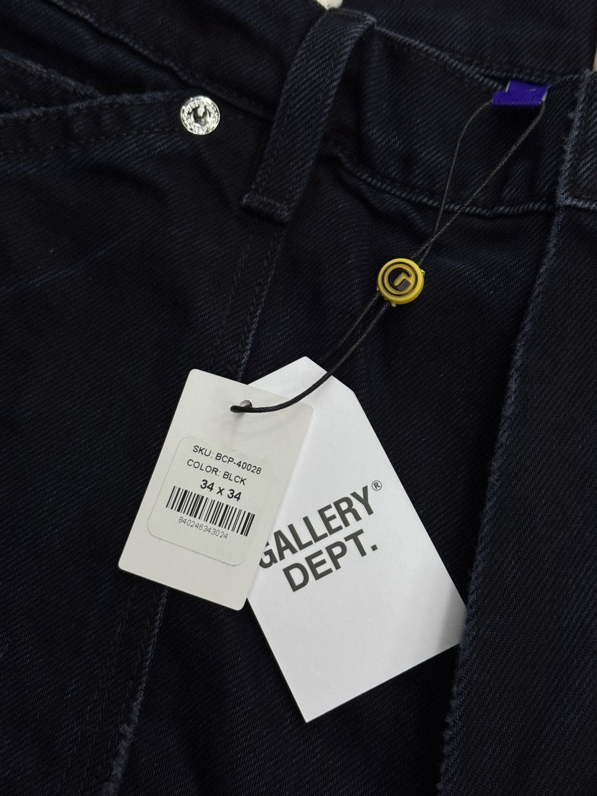 Gallery Dept. Gallery Dept Branko Carpenter Denim Jeans Black Size US 34 / EU 50 - 14 Thumbnail