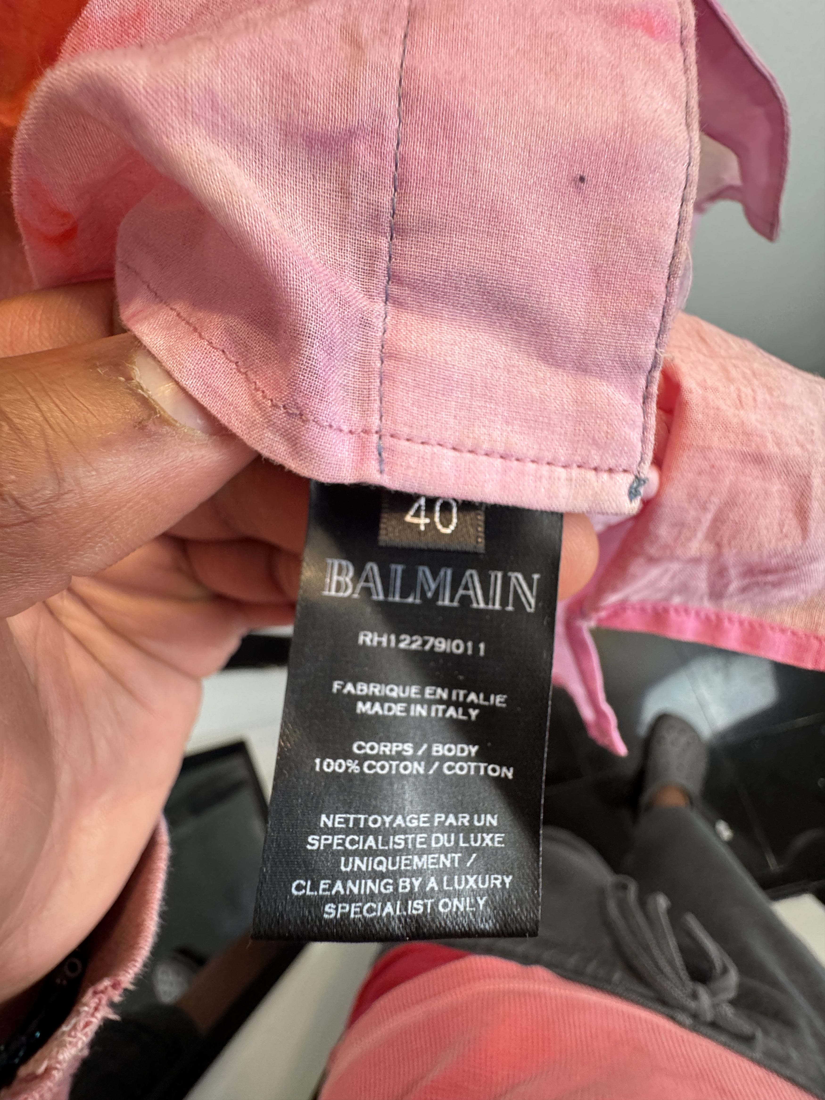Balmain PALM TREE PRINT SHIRT Size US S / EU 44-46 / 1 - 6 Thumbnail