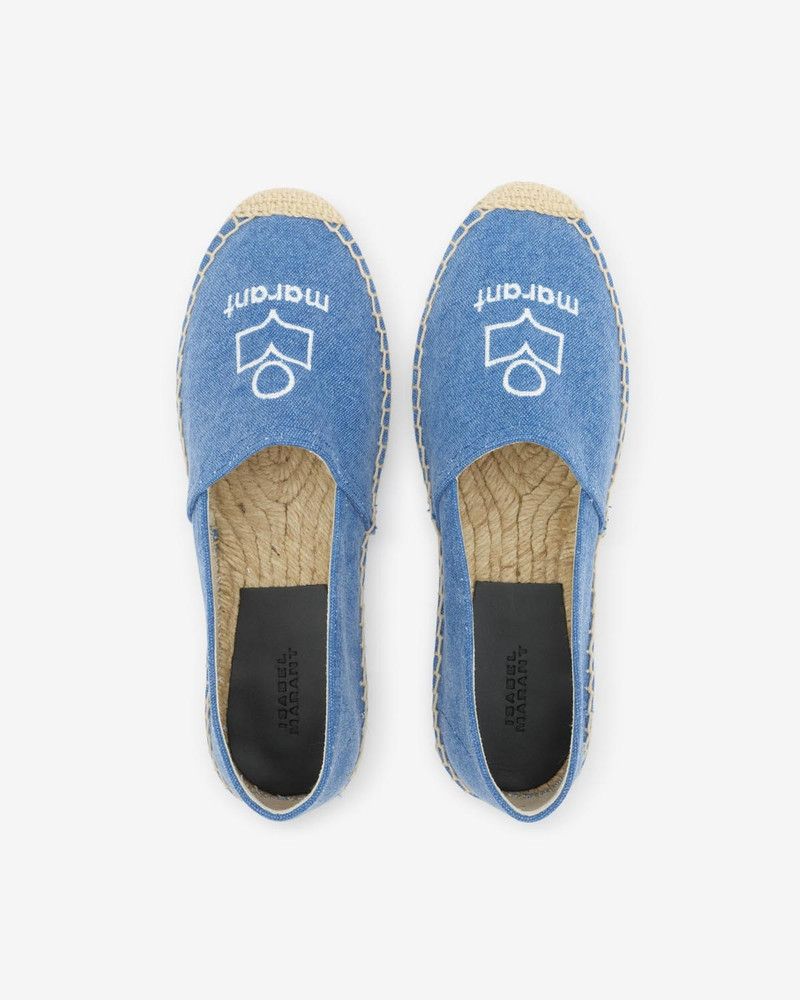 Isabel Marant o1B3y1r0526 Canae Espadrilles in Blue Size US 4 / IT 34 - 3 Thumbnail