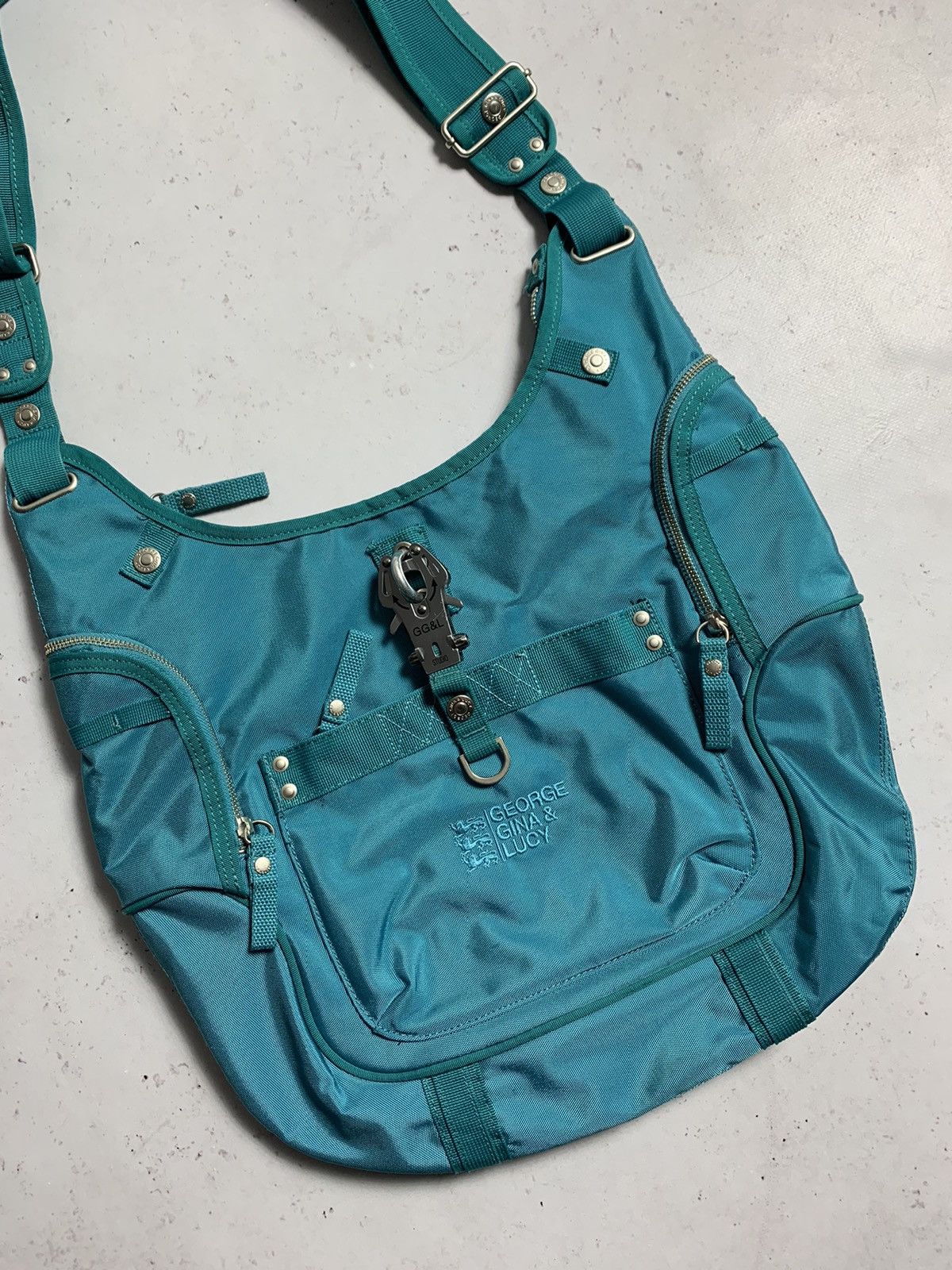 Japanese Brand × Vintage Vintage George Gina & Lucy Shoulder Bag Alyx Style Y2K/YKK Size ONE SIZE - 5 Thumbnail