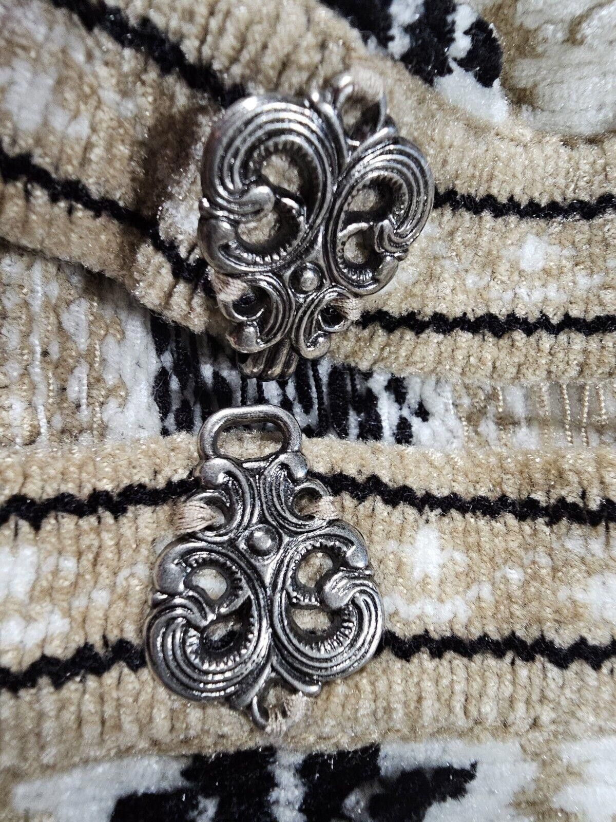 Croft & Barrow Croft Barrow Fair Isle Clasps Acrylic Sweater Cardigan M Size M / US 6-8 / IT 42-44 - 3 Thumbnail
