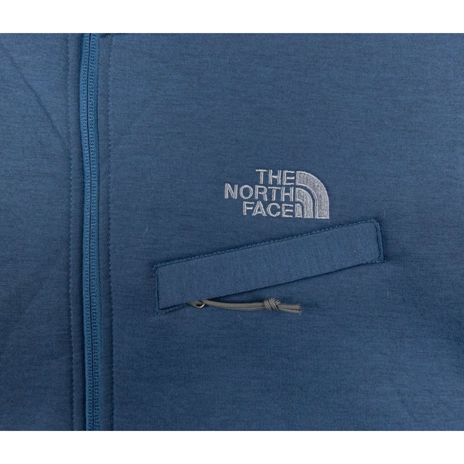 The North Face North Face Jacket Mens Large Blue Thermal 3D Full Zip Jersey Knit Outdoors Size US L / EU 52-54 / 3 - 3 Thumbnail