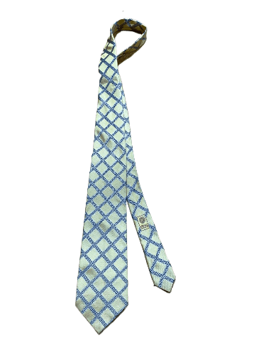 Versace Luxury Versace Checkered Classic Tie Size ONE SIZE - 1 Thumbnail