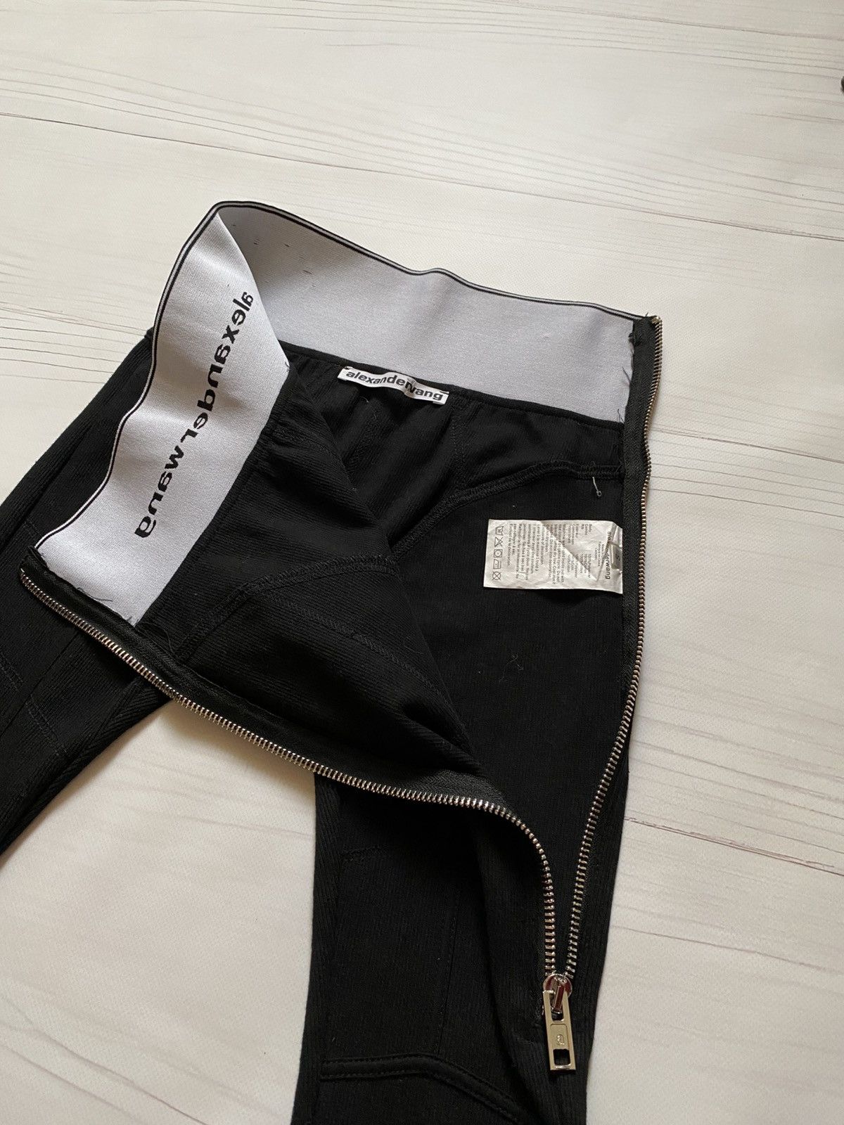 Alexander Wang Alexander Wang Side Zip Logo Waistband Leggings Size 30" / US 8 / IT 44 - 9 Thumbnail