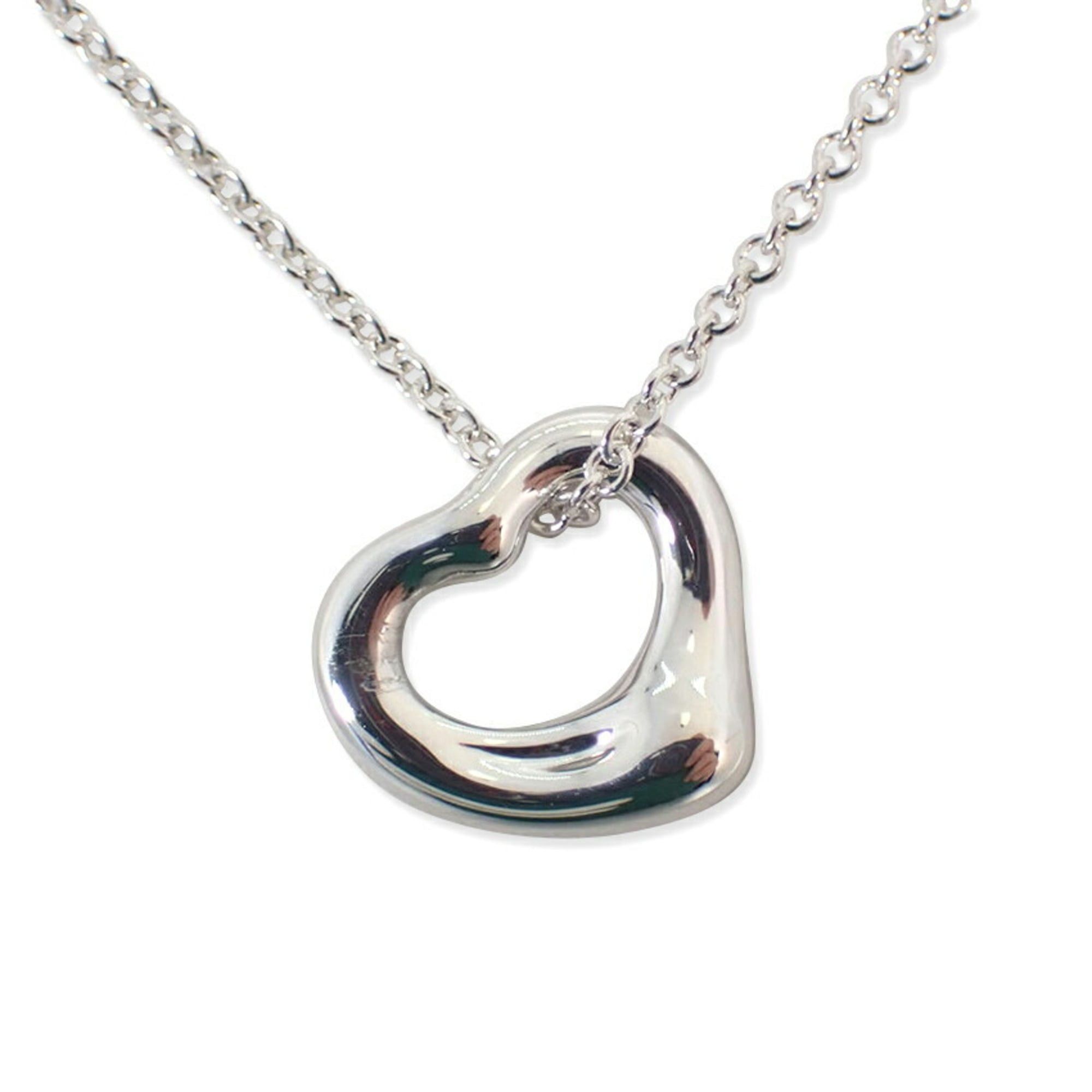 Tiffany & Co. Tiffany Silver Ag925 Heart Pendant Size ONE SIZE - 1 Thumbnail