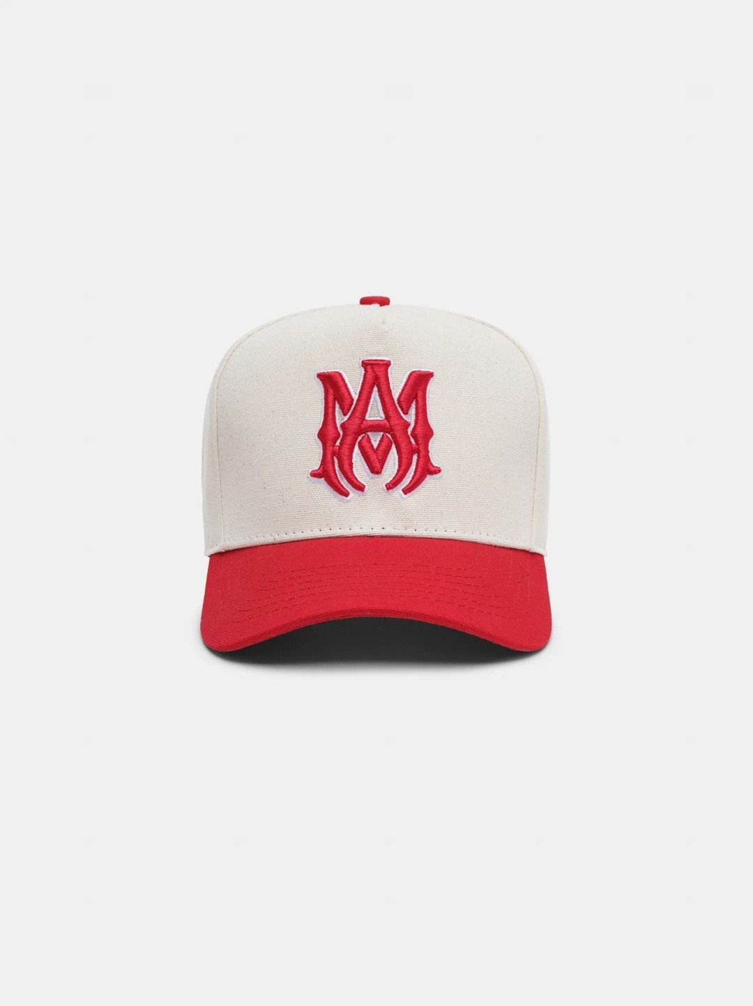 Amiri o1s1wg110525 Size: OS / MA Canvas Hat / Cap in Red/White Size ONE SIZE - 2 Thumbnail