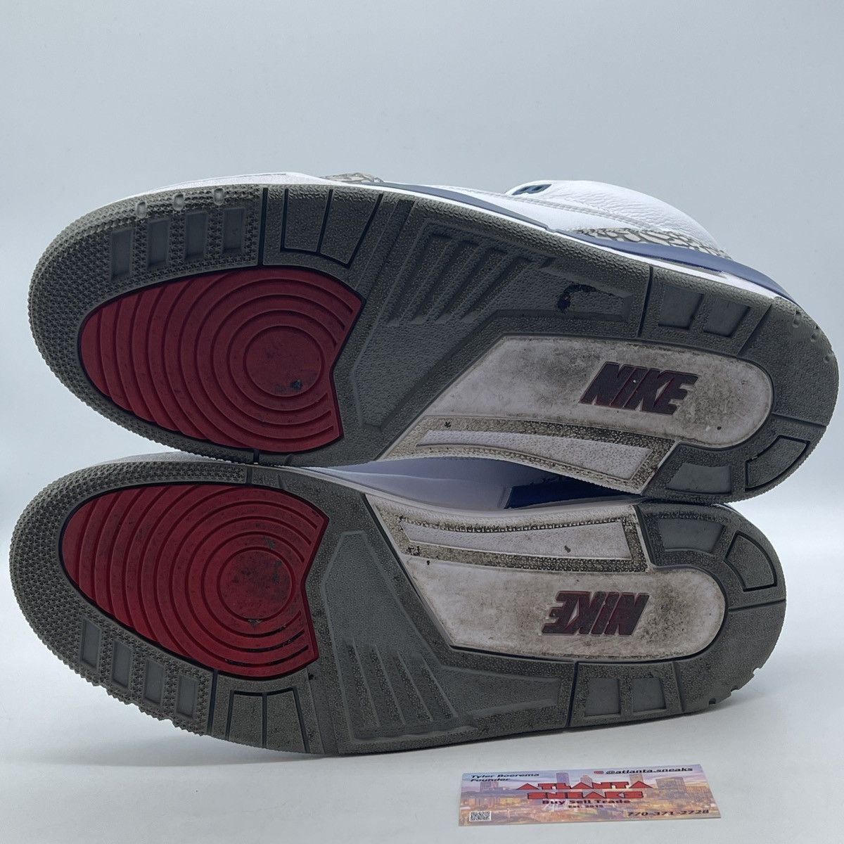Jordan Brand × Nike Air Jordan 3 true blue Size US 11.5 / EU 44-45 - 7 Thumbnail