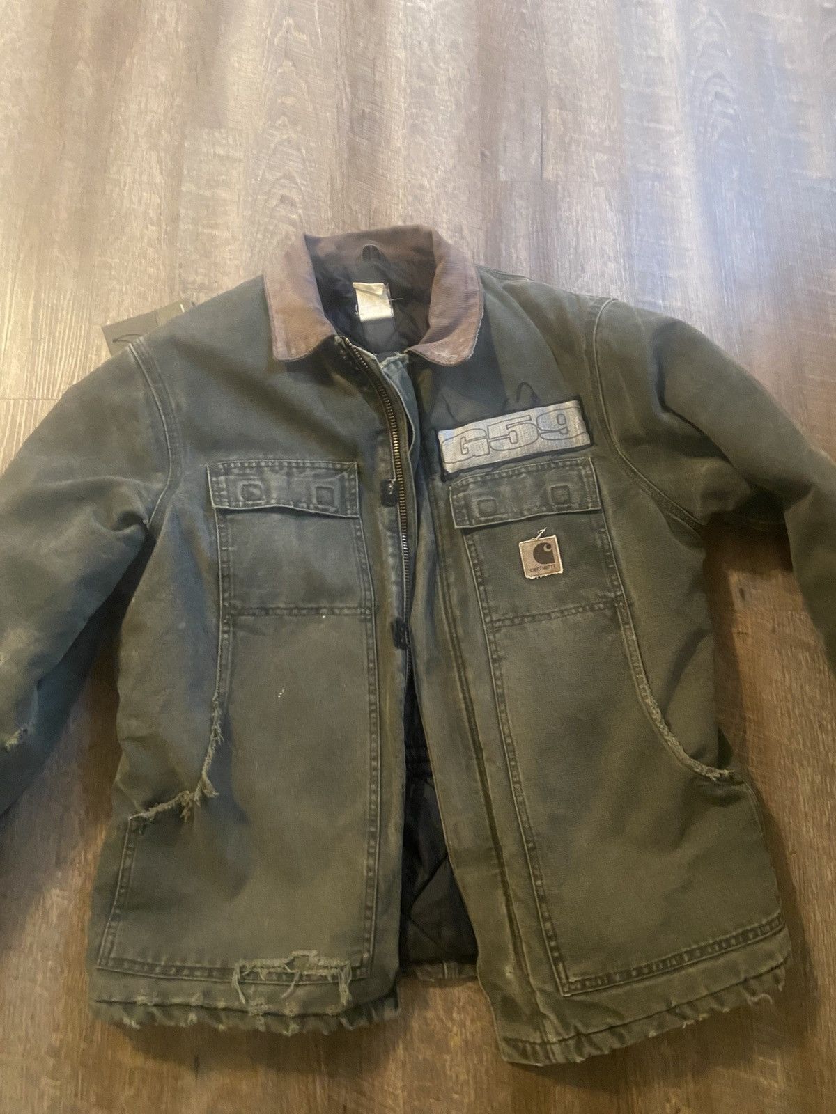 G59 Records 27/100 G59 x Asspizza Carhartt work jacket Size US XL / EU 56 / 4 - 1 Thumbnail
